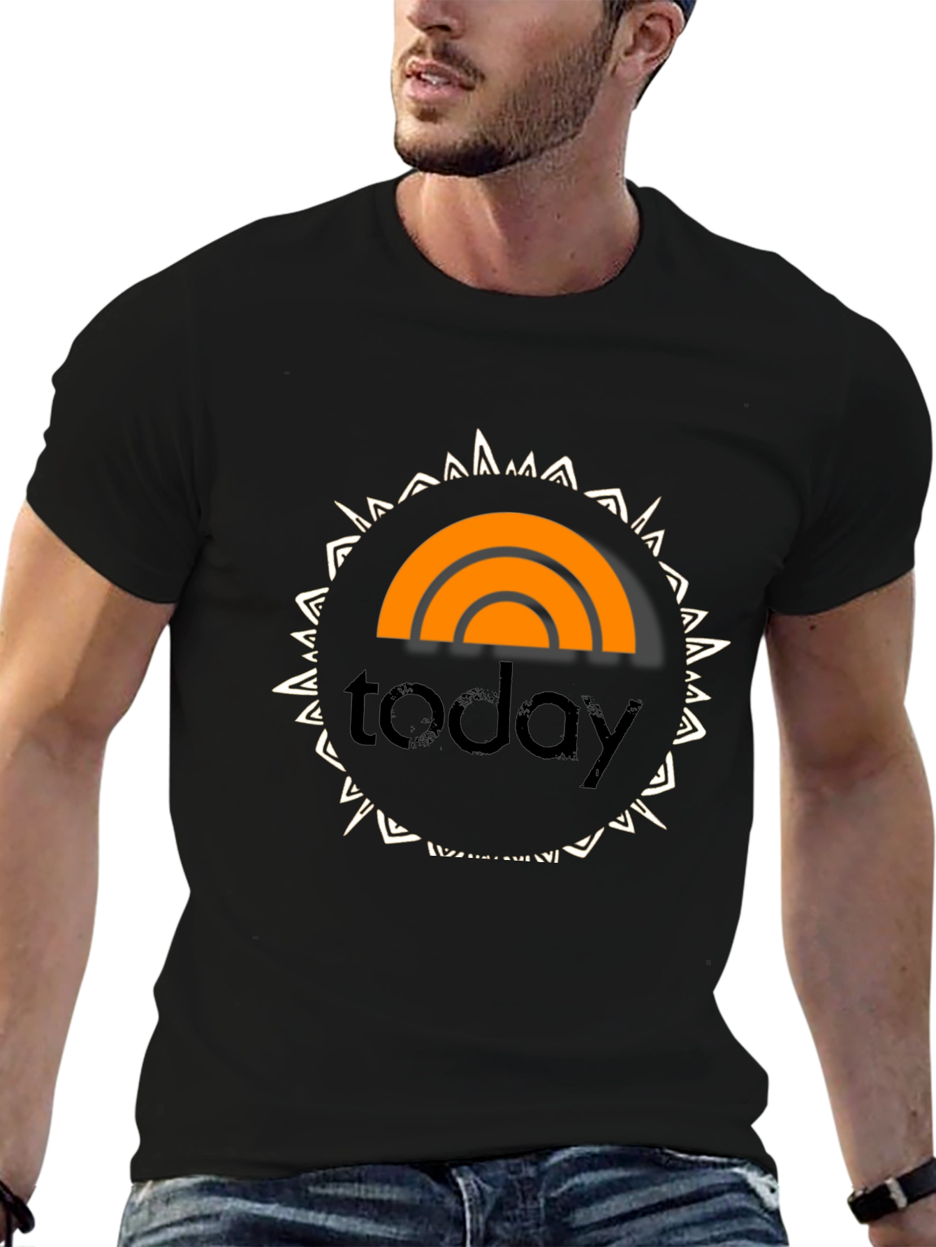 Today Show Logo Black T-Shirt