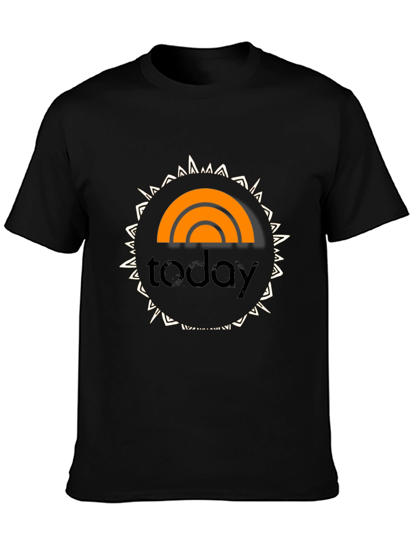 Today Show Logo Black T-Shirt