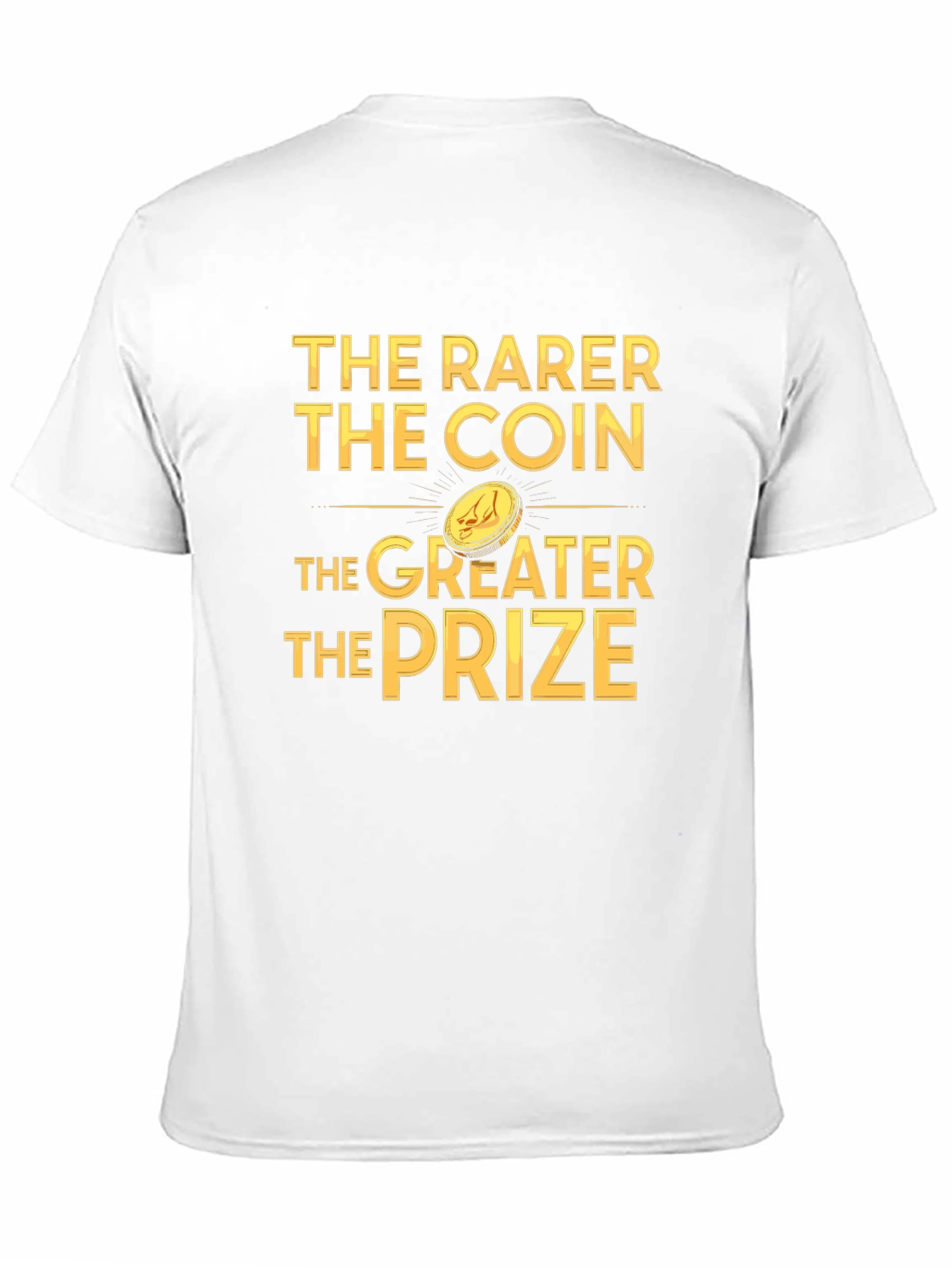 The Rarer The Coin Black Graphic T-Shirt