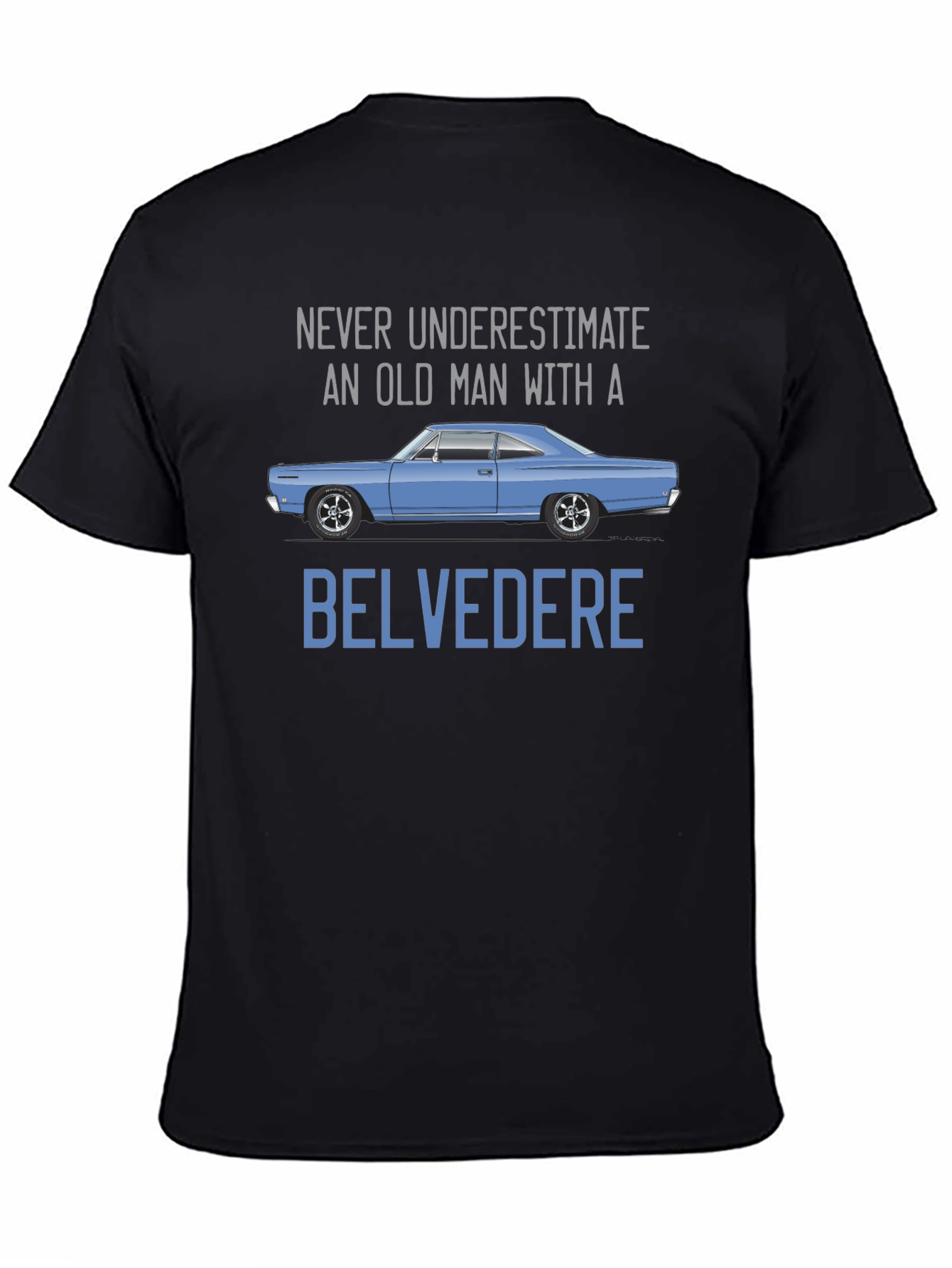 Belvedere Car T-Shirt - Old Man Power