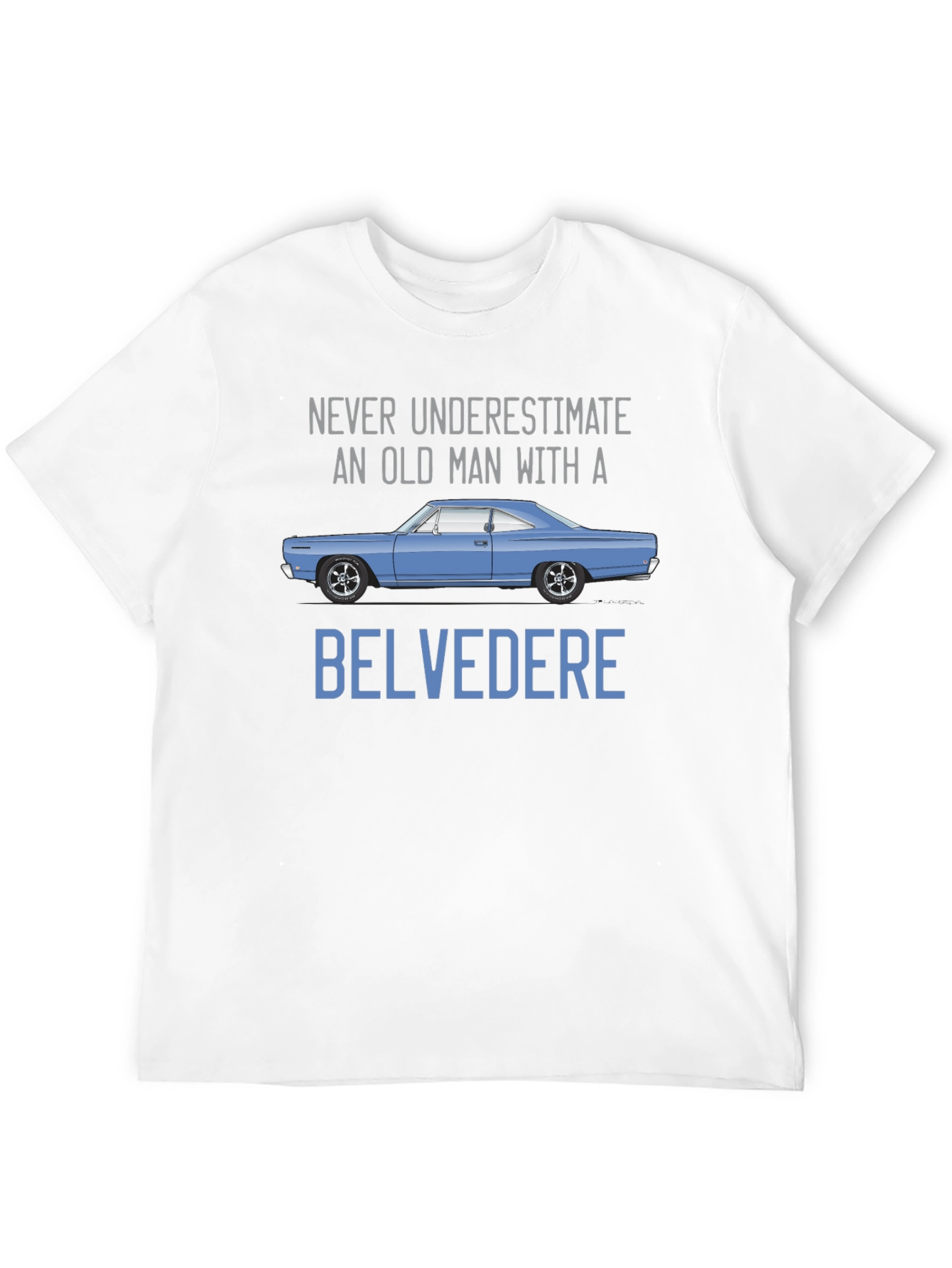 Belvedere Car T-Shirt - Old Man Power