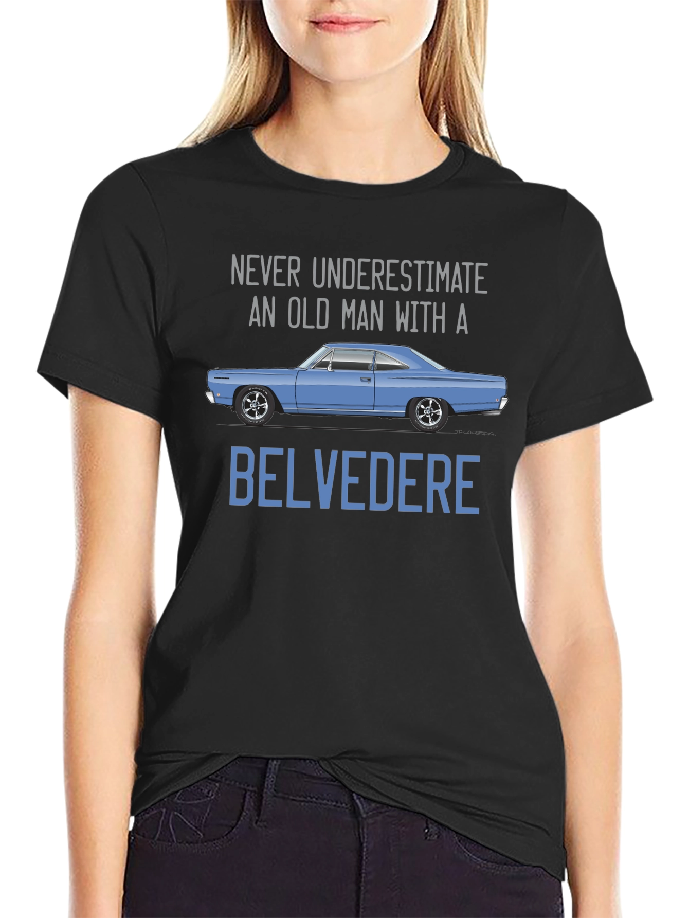 Belvedere Car T-Shirt - Old Man Power