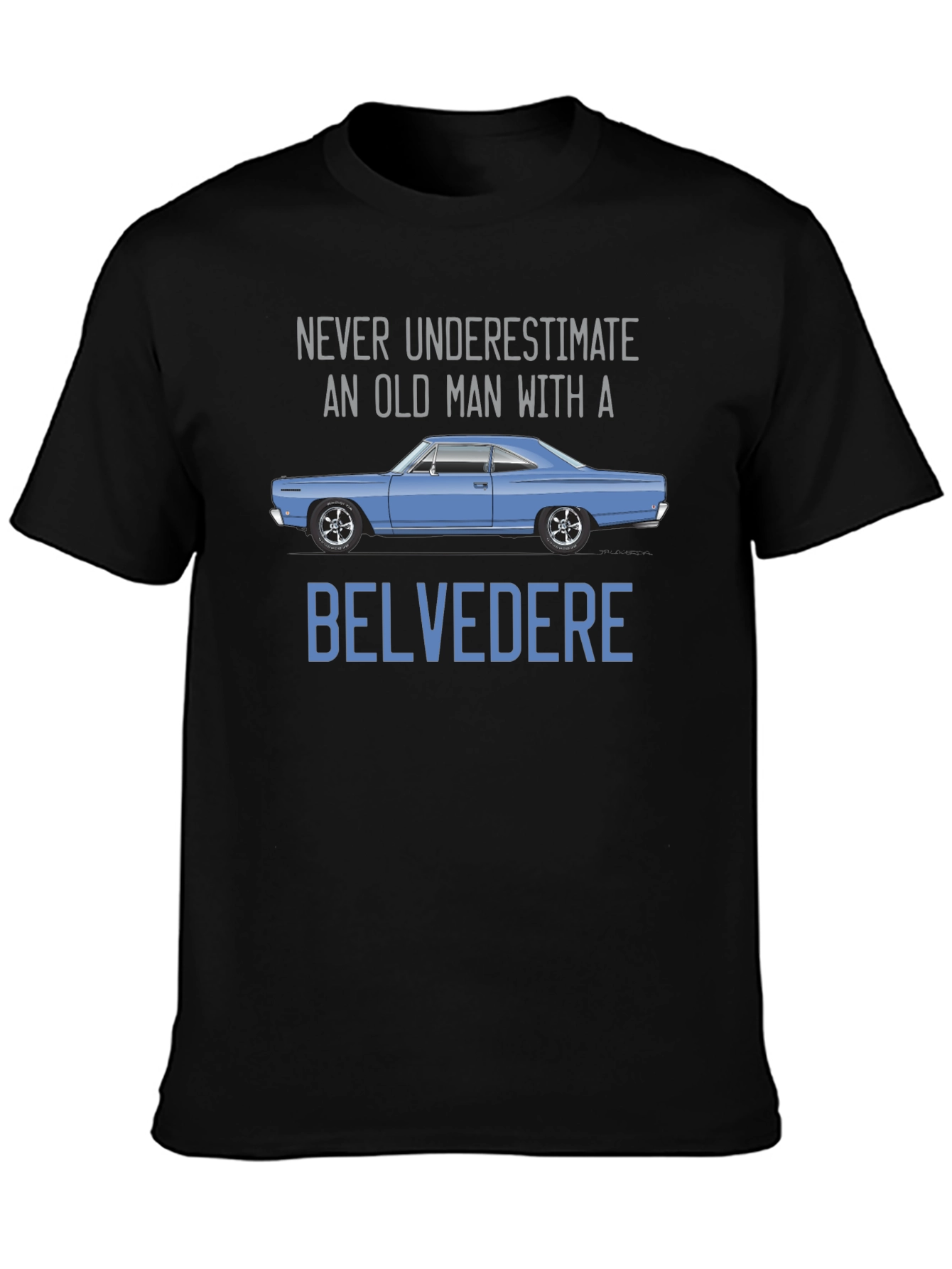 Belvedere Car T-Shirt - Old Man Power