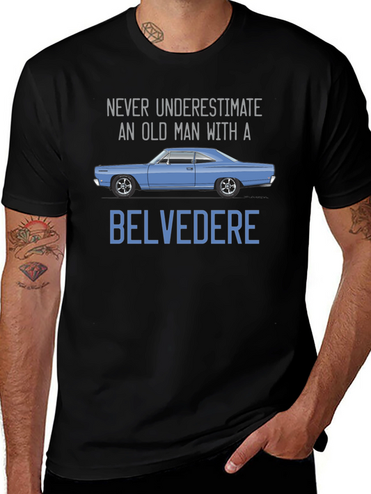 Belvedere Car T-Shirt - Old Man Power