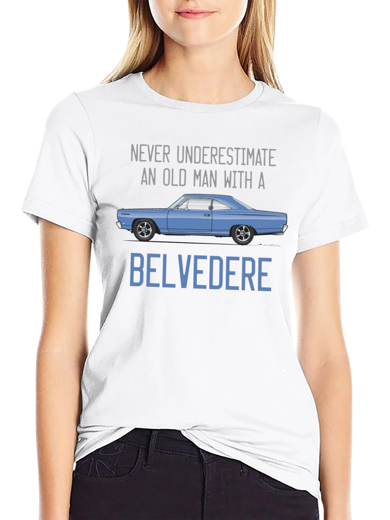 Belvedere Car T-Shirt - Old Man Power