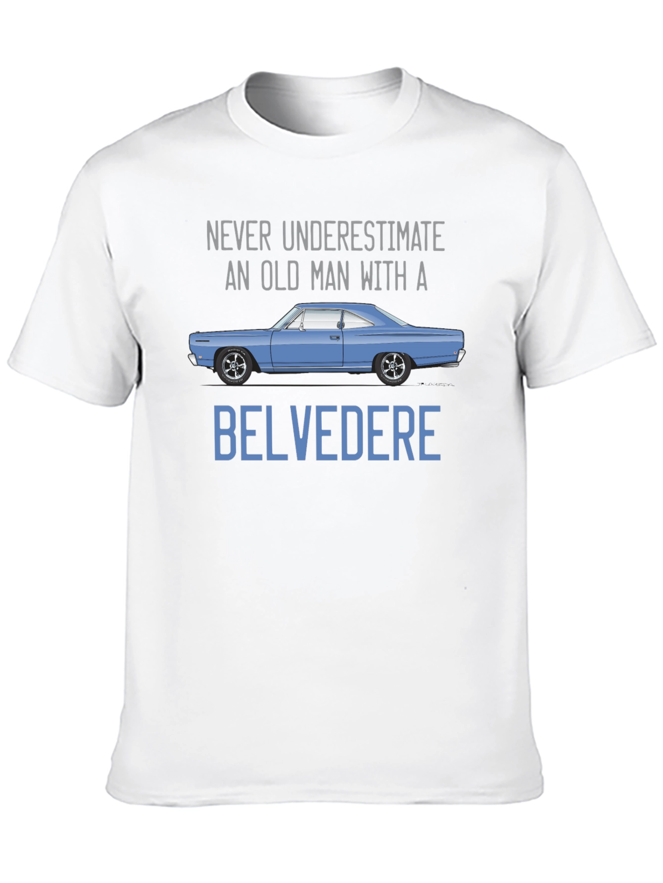 Belvedere Car T-Shirt - Old Man Power