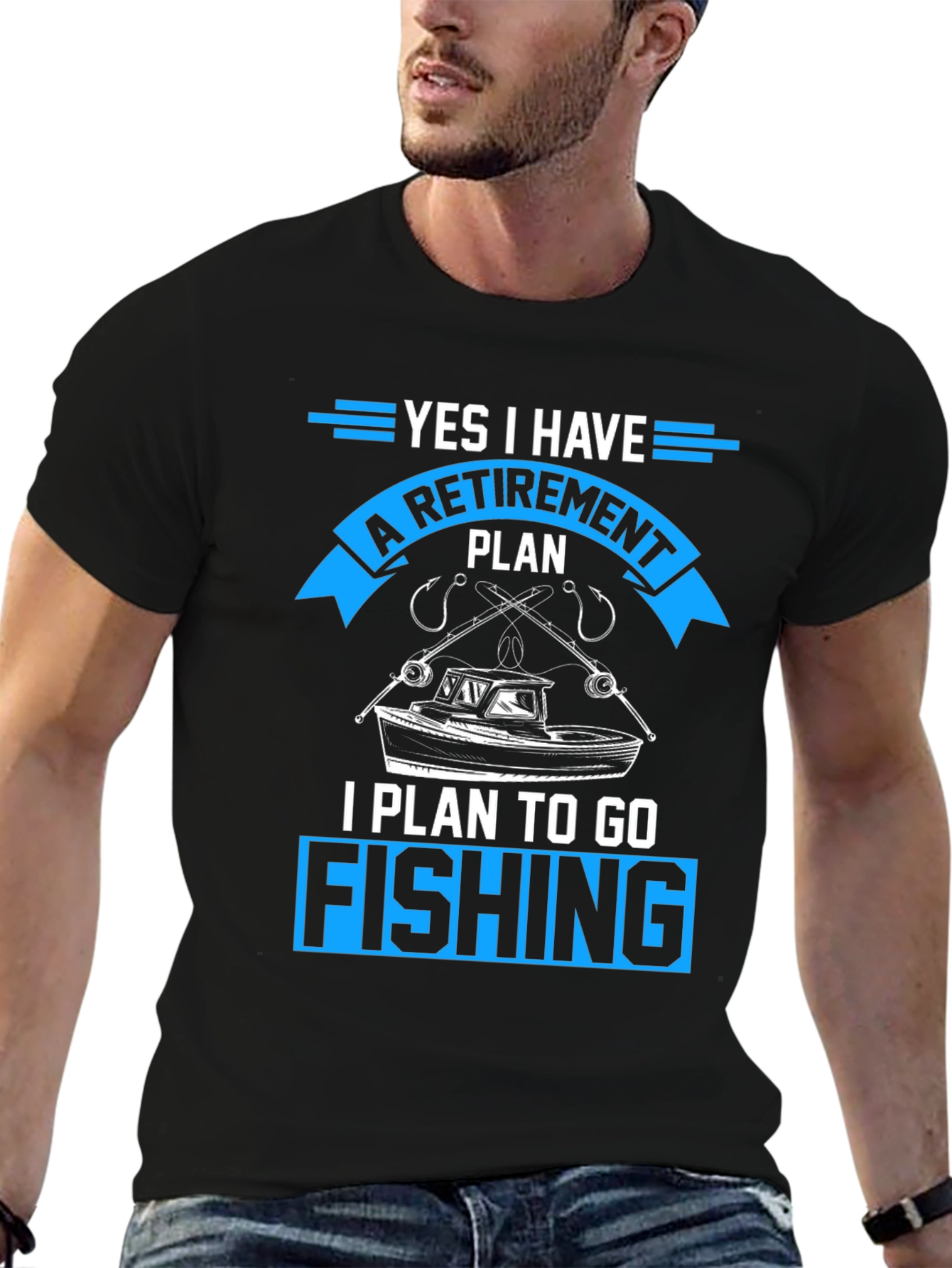 Fishing Retirement Plan T-Shirt