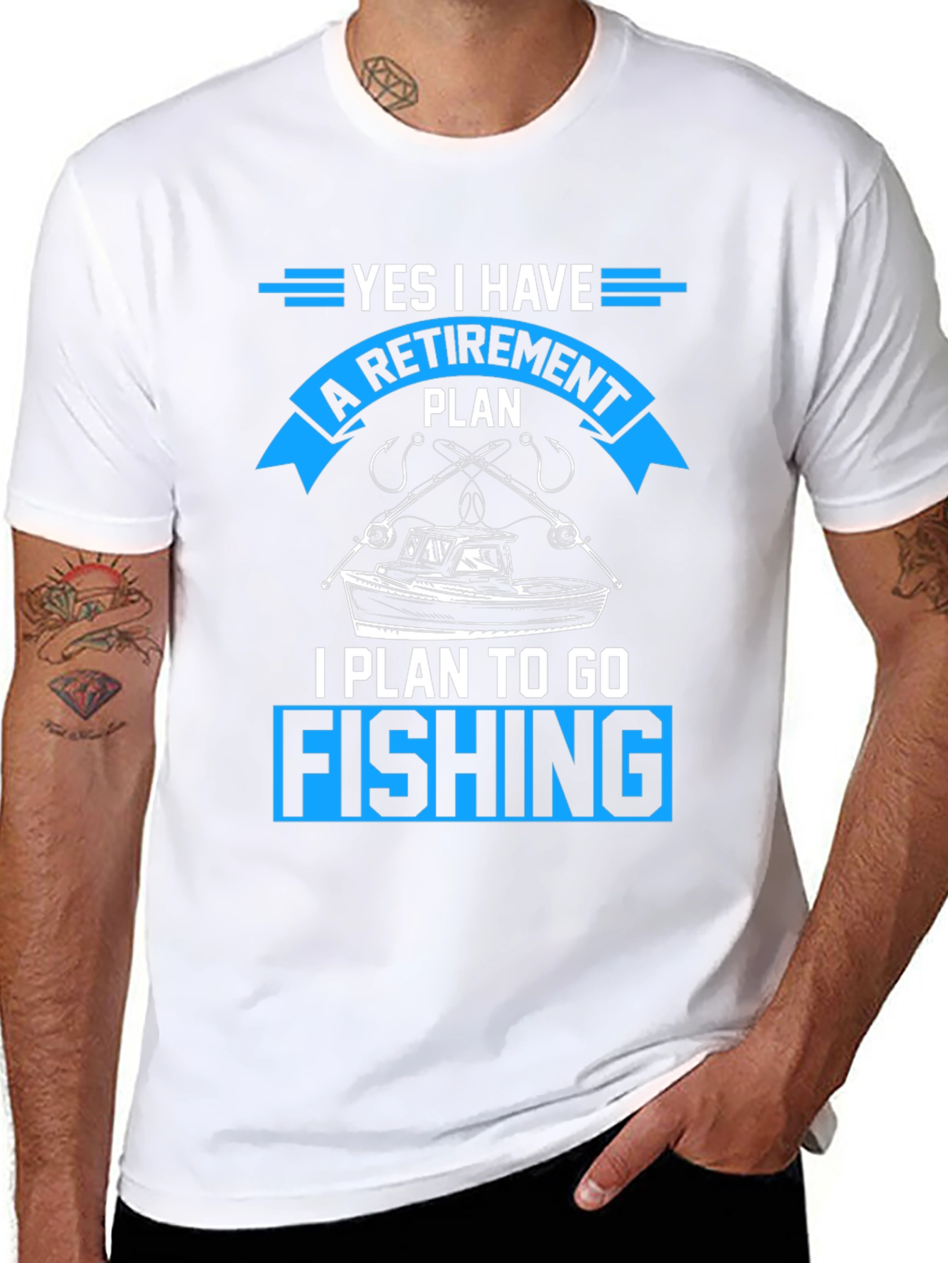 Fishing Retirement Plan T-Shirt