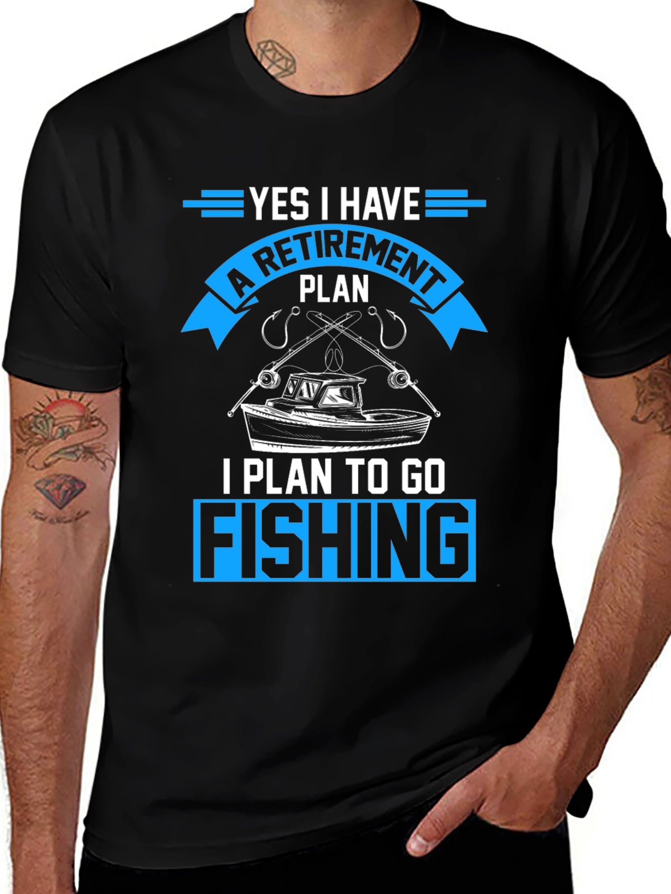 Fishing Retirement Plan T-Shirt