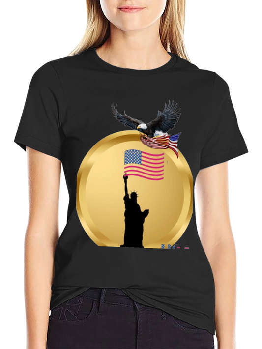 American Pride Black T-Shirt - Liberty & Eagle