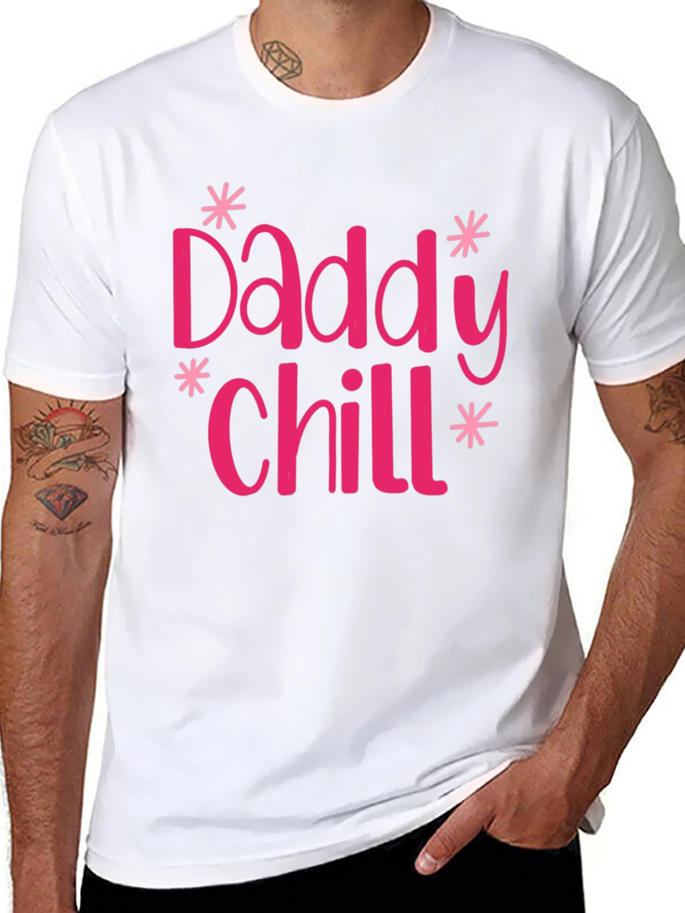 Daddy Chill T-Shirt - Fun Fathers Day Tee
