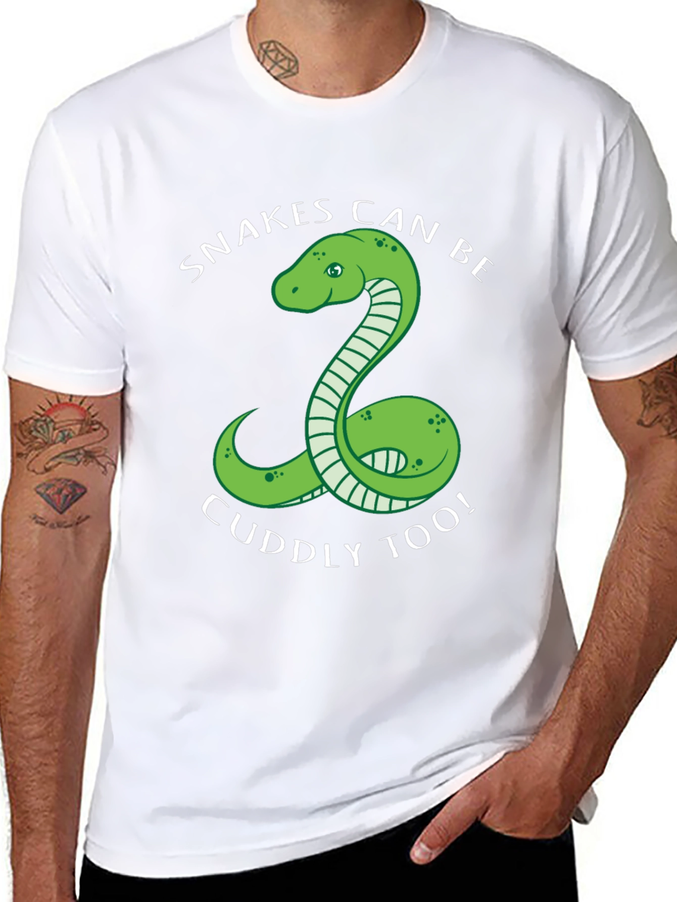 Snakes Can Be Cuddly Too T-Shirt