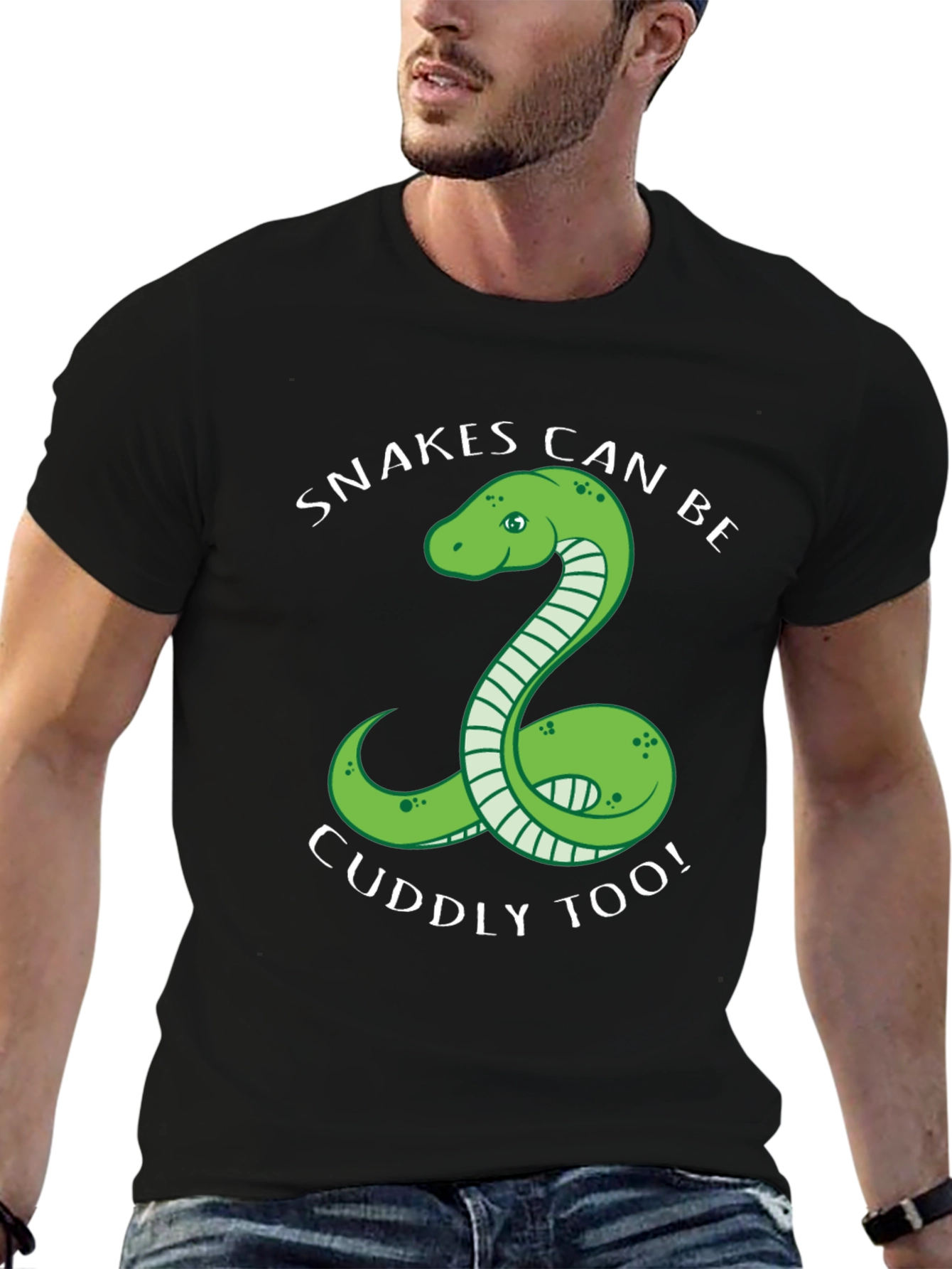 Snakes Can Be Cuddly Too T-Shirt