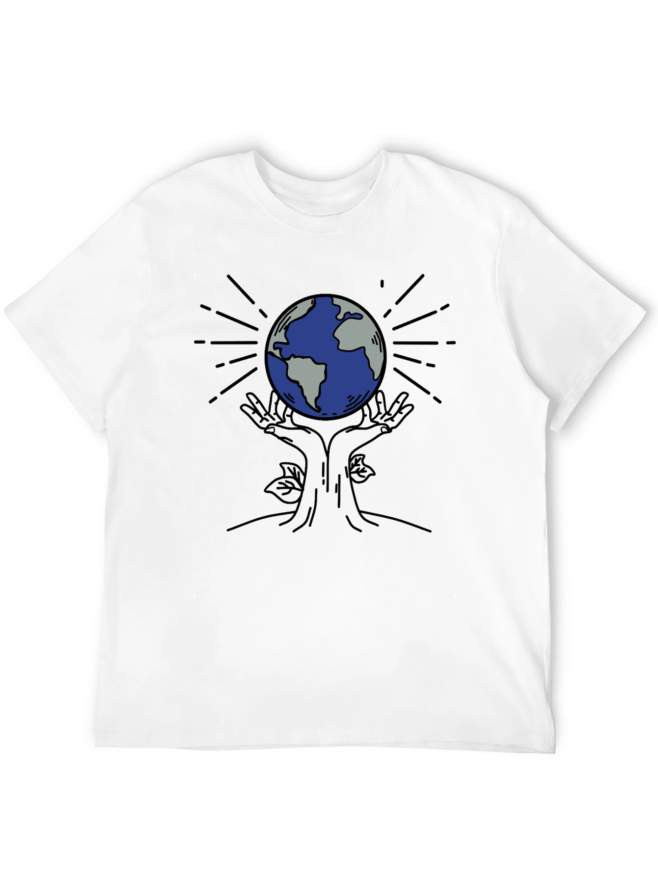 Earth Tree Graphic Tee - Nature Inspired Design