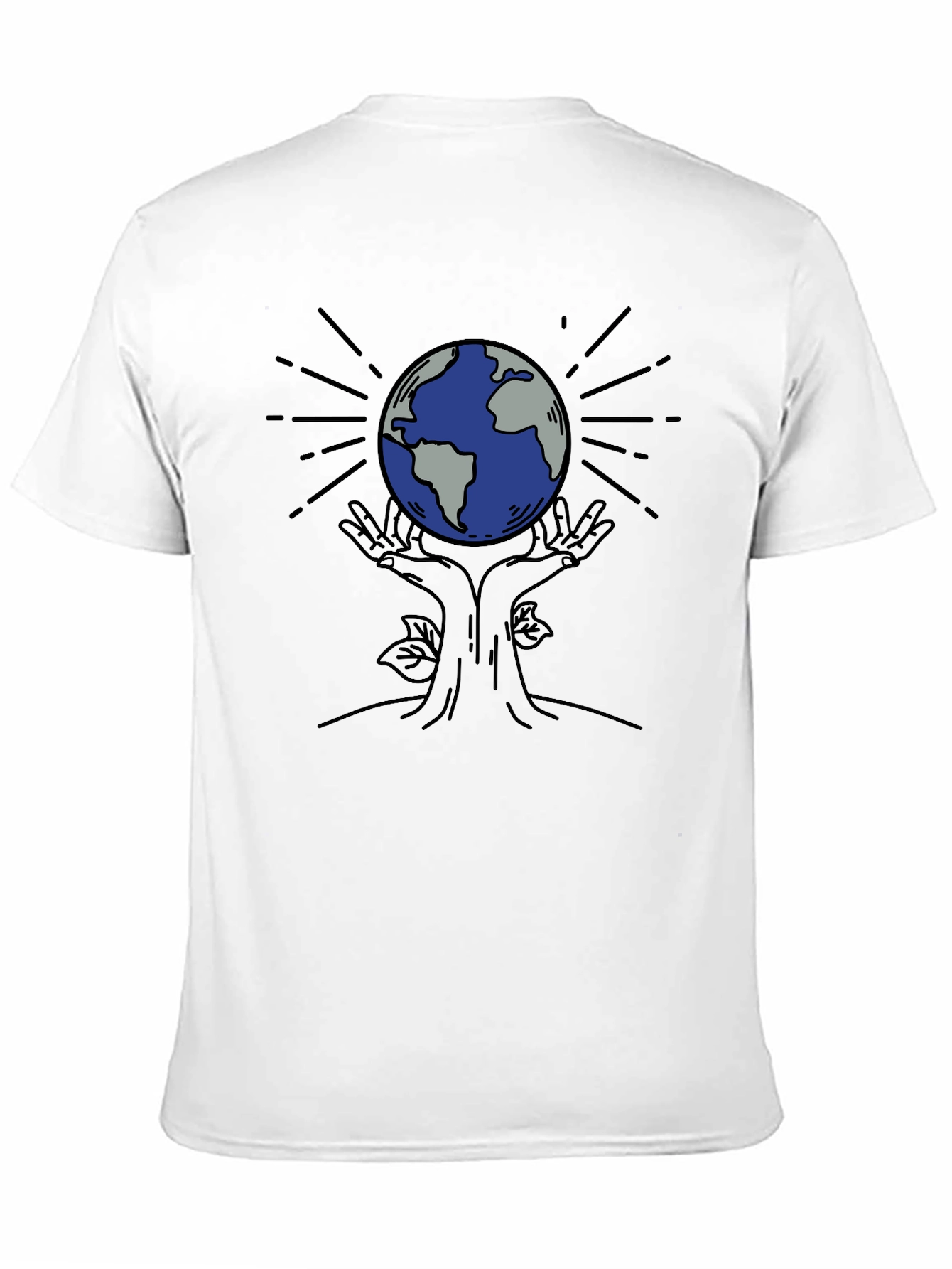 Earth Tree Graphic Tee - Nature Inspired Design