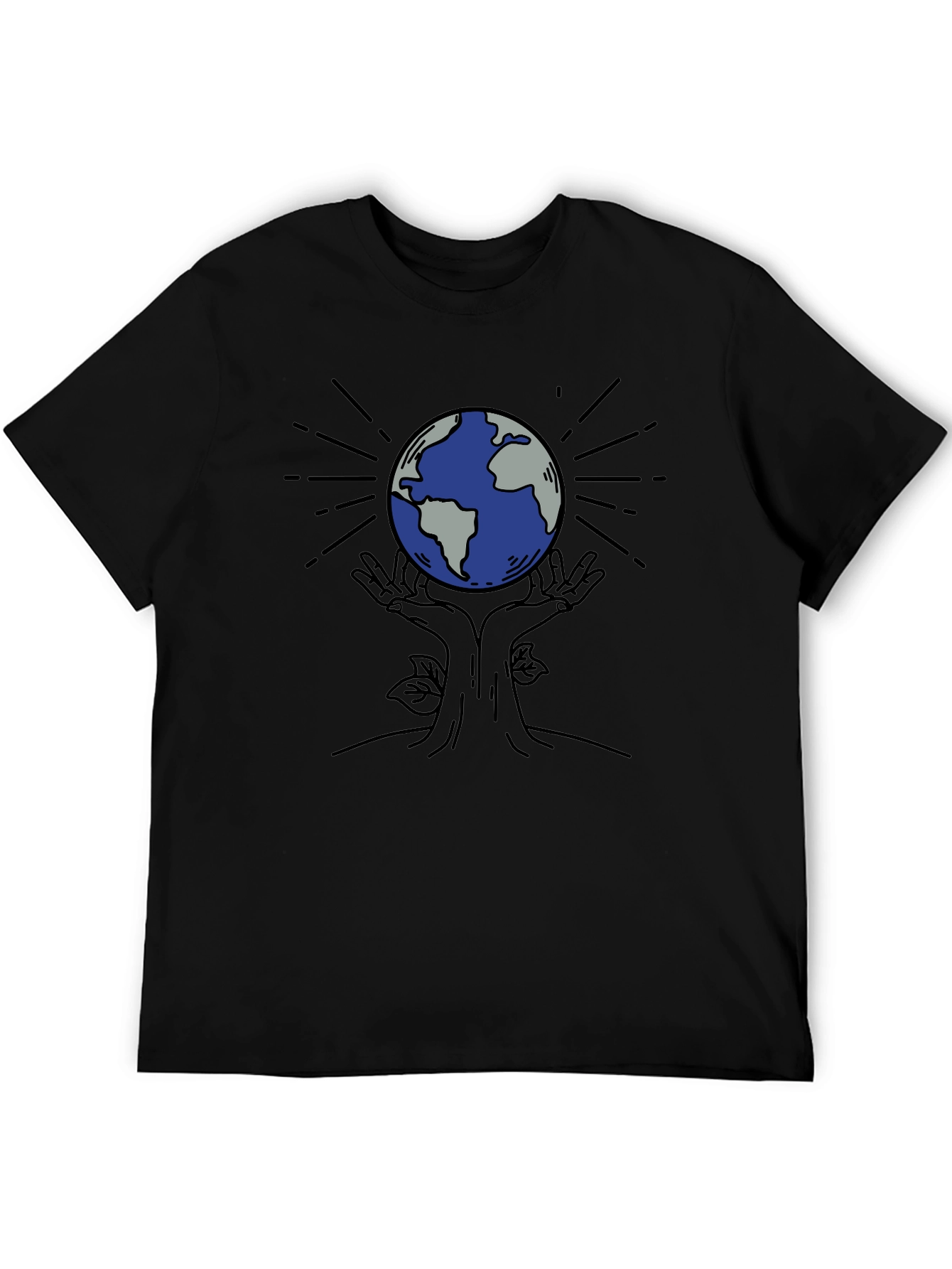 Earth Tree Graphic Tee - Nature Inspired Design
