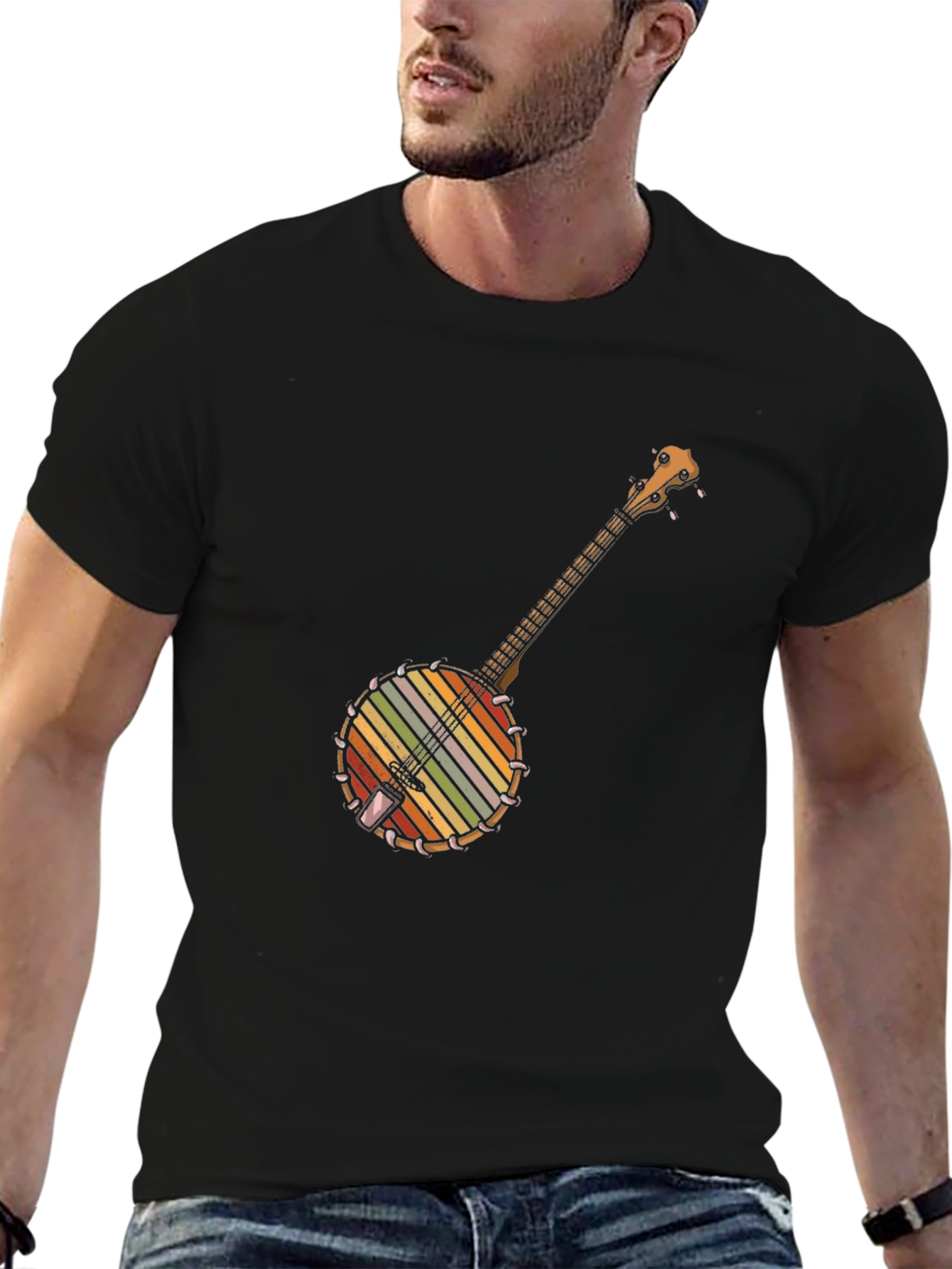 Retro Banjo Music T-Shirt