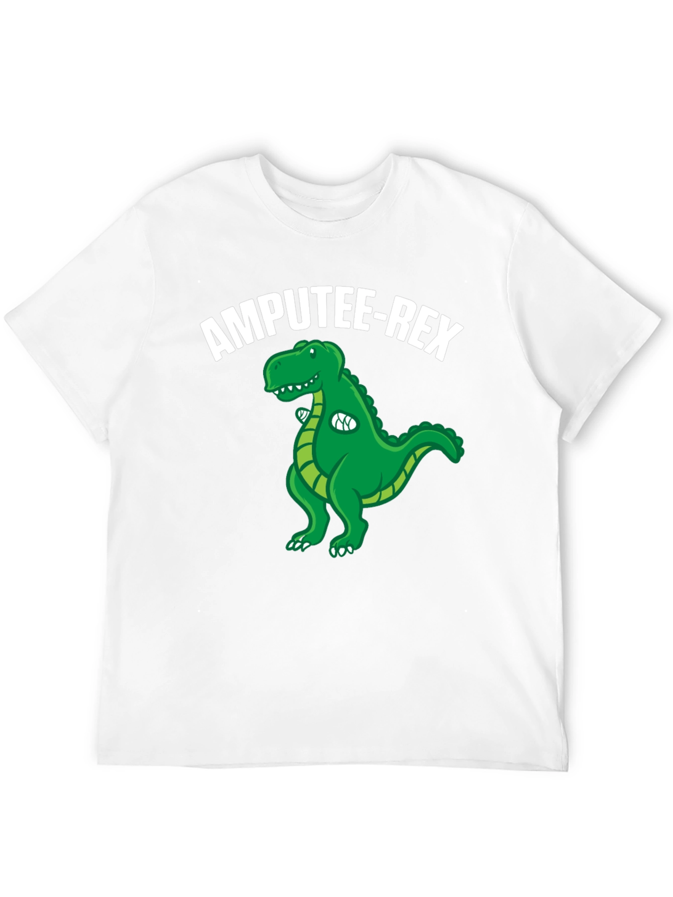 Amputee-Rex T-Shirt: Funny Dinosaur Graphic Tee