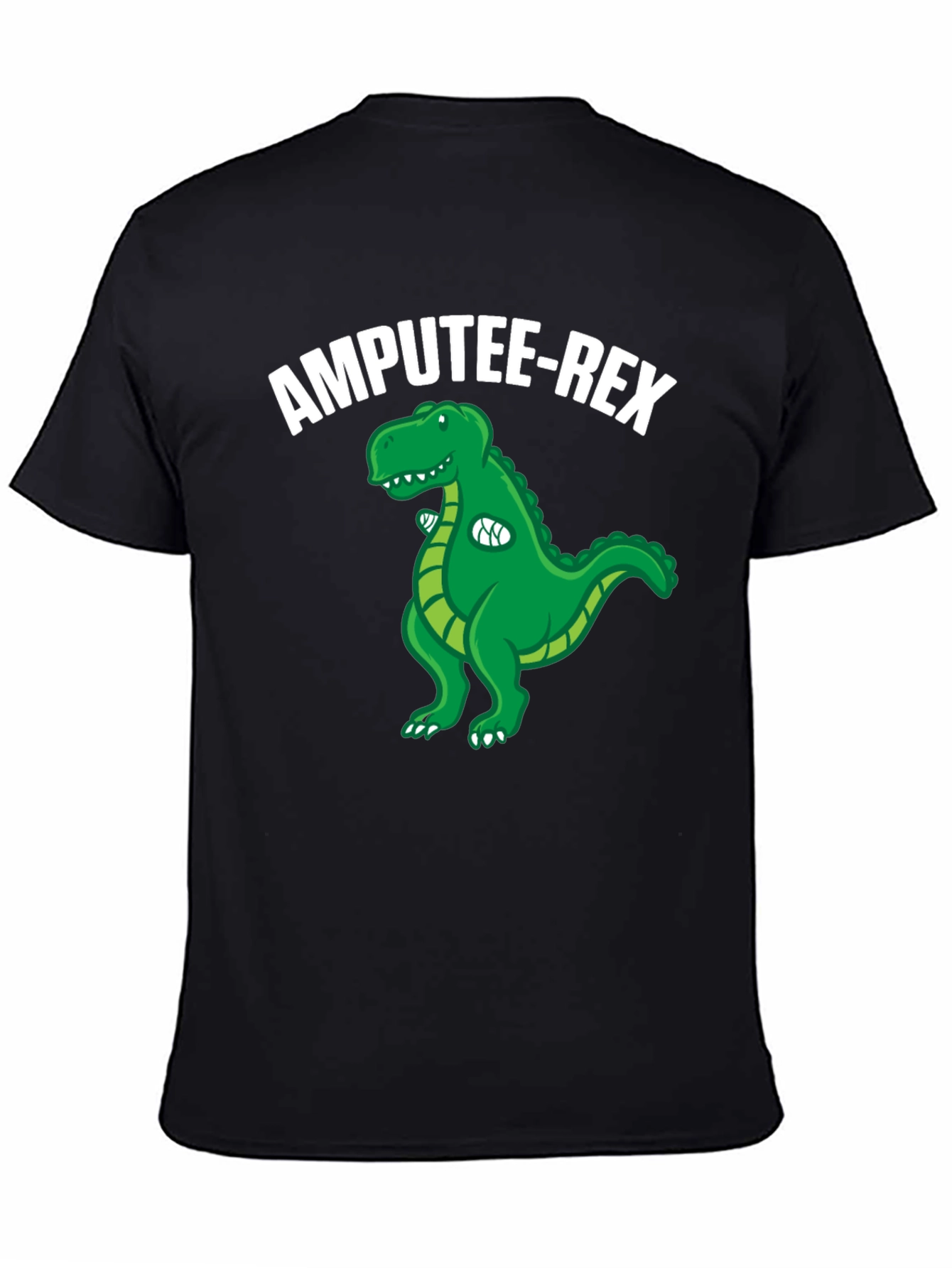 Amputee-Rex T-Shirt: Funny Dinosaur Graphic Tee