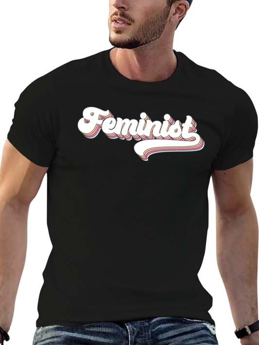 Feminist Retro T-Shirt - Vintage Style Graphic Tee