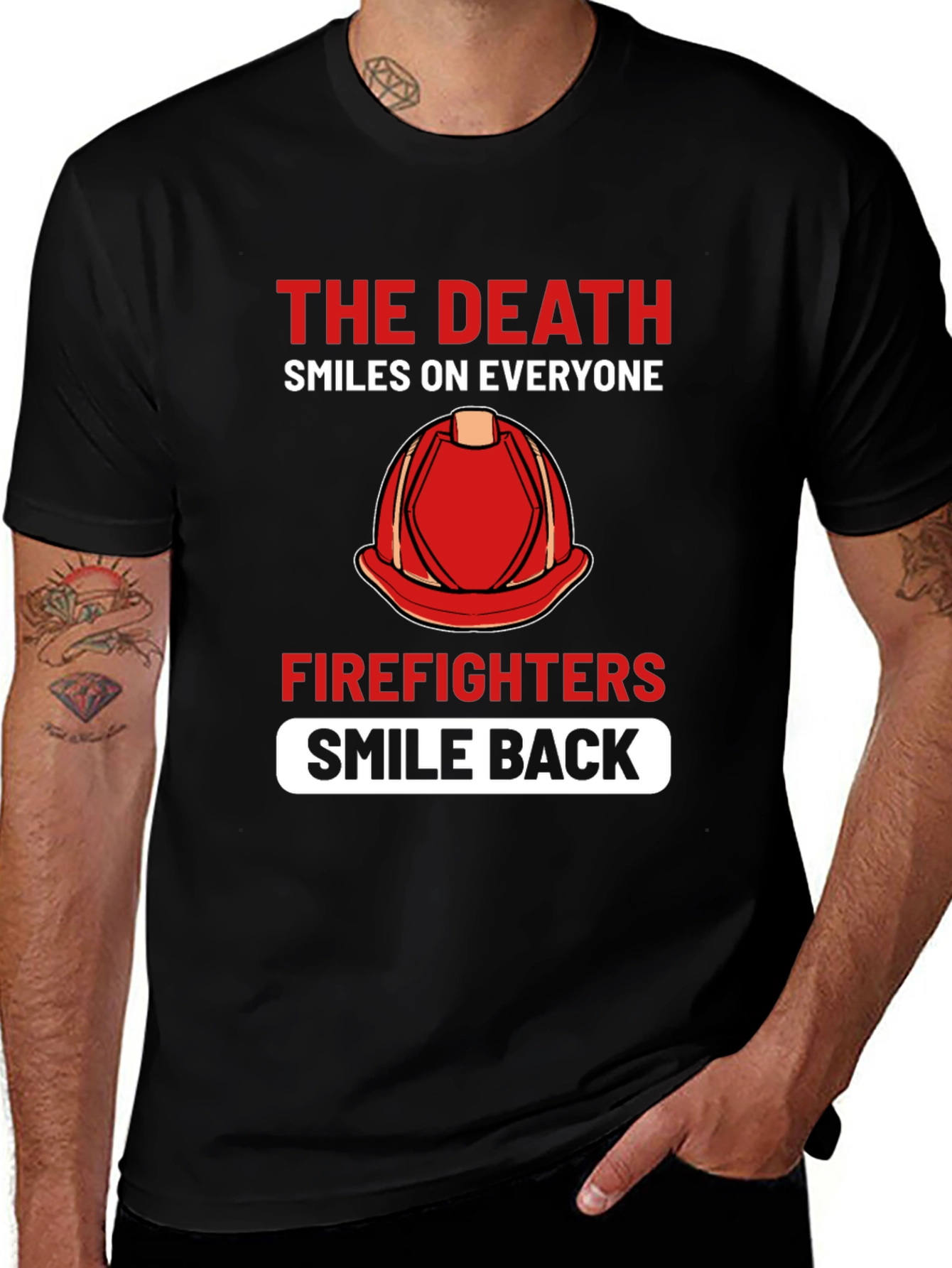 Firefighter Smile Back T-Shirt