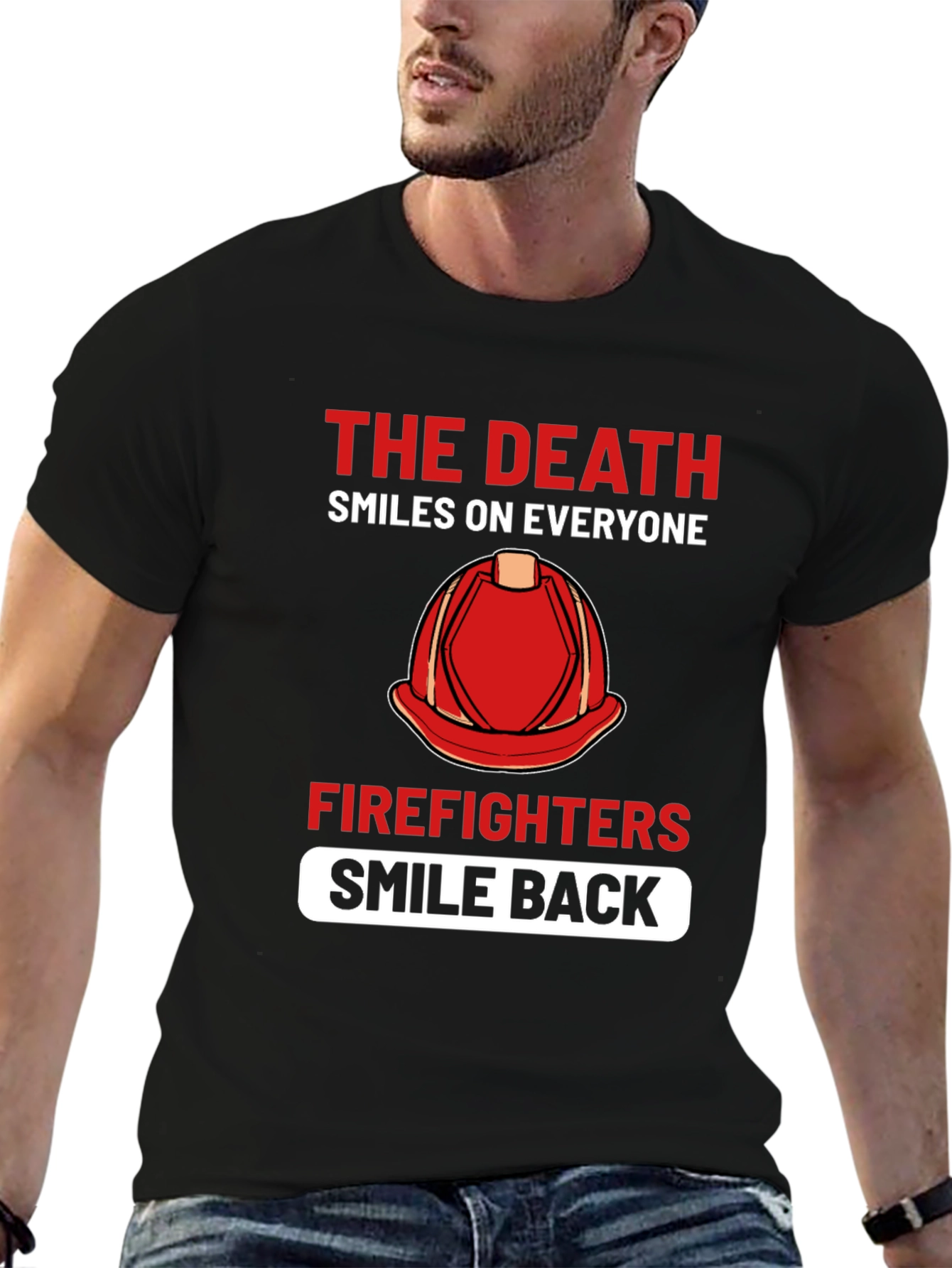 Firefighter Smile Back T-Shirt