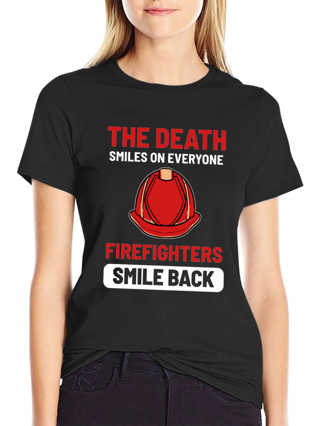 Firefighter Smile Back T-Shirt