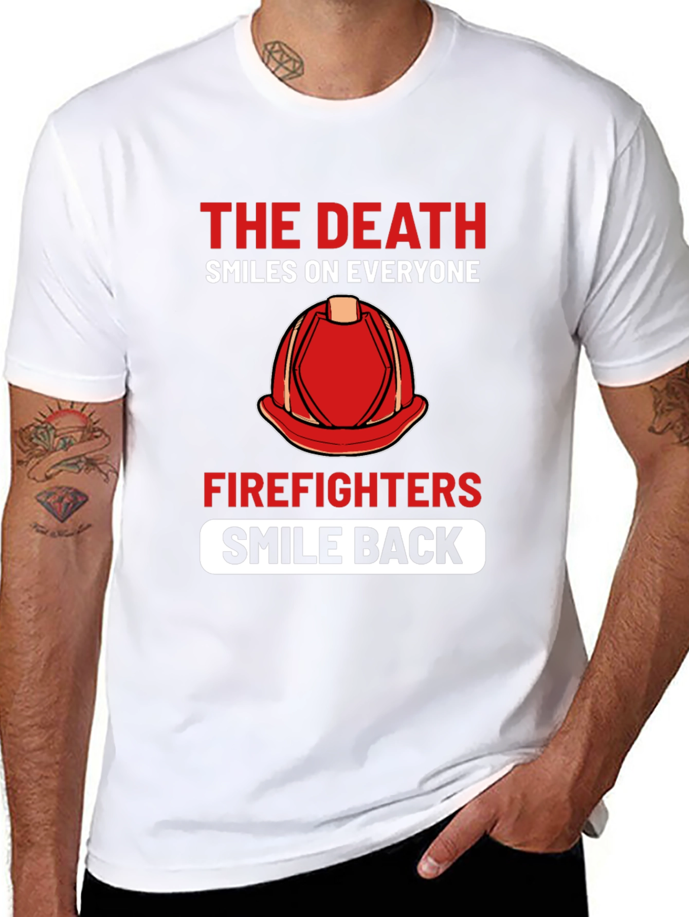 Firefighter Smile Back T-Shirt