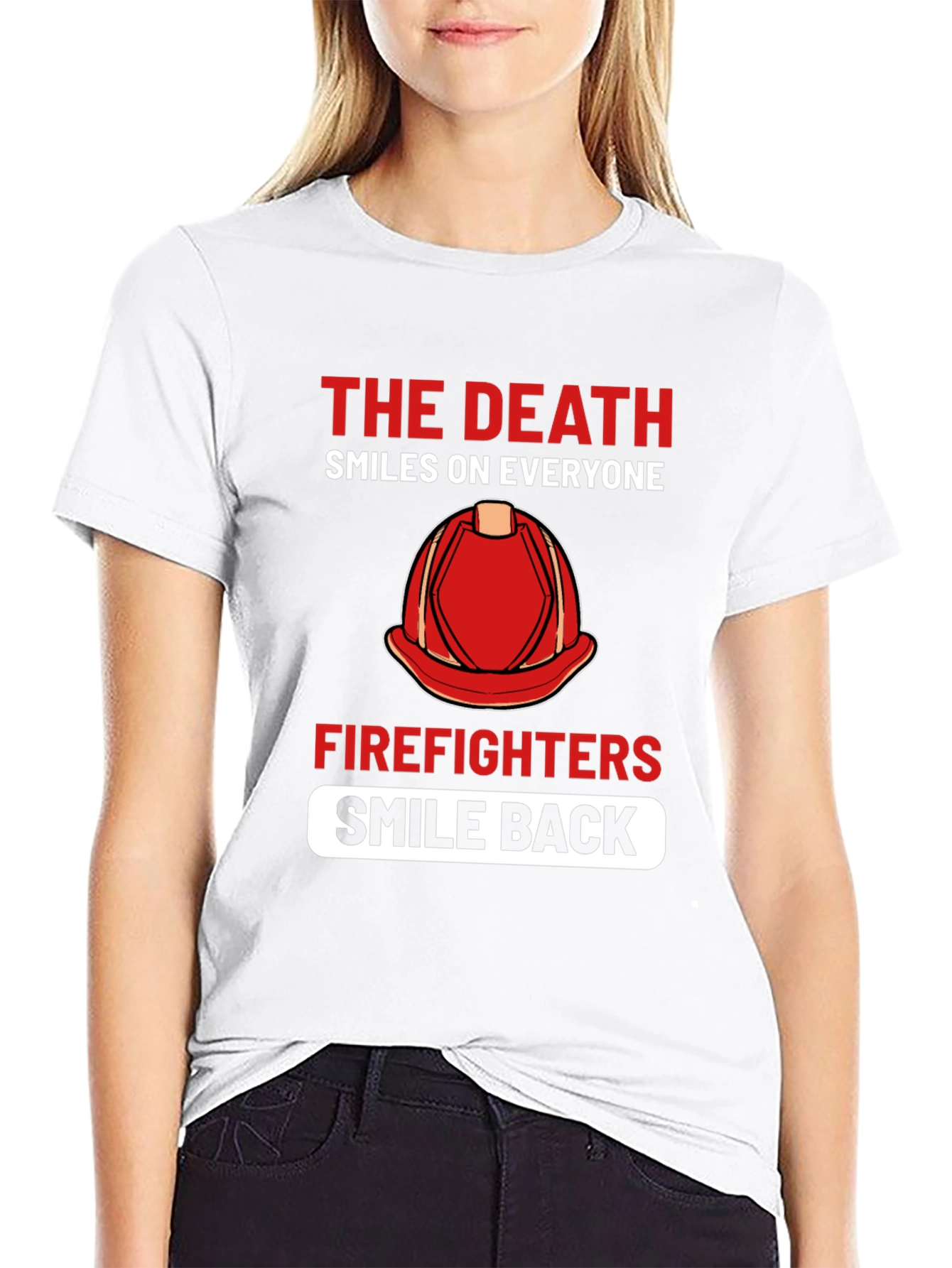 Firefighter Smile Back T-Shirt