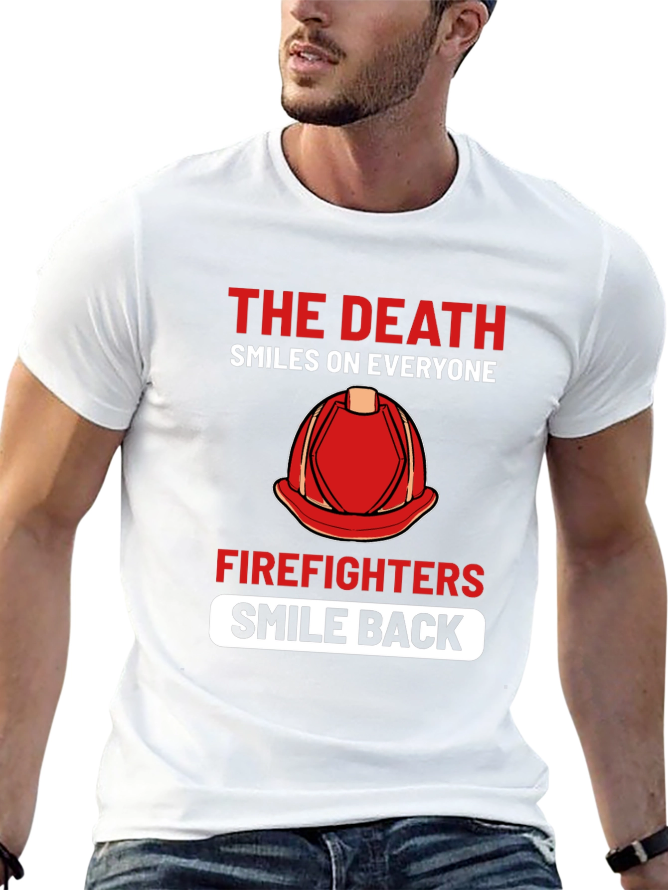 Firefighter Smile Back T-Shirt