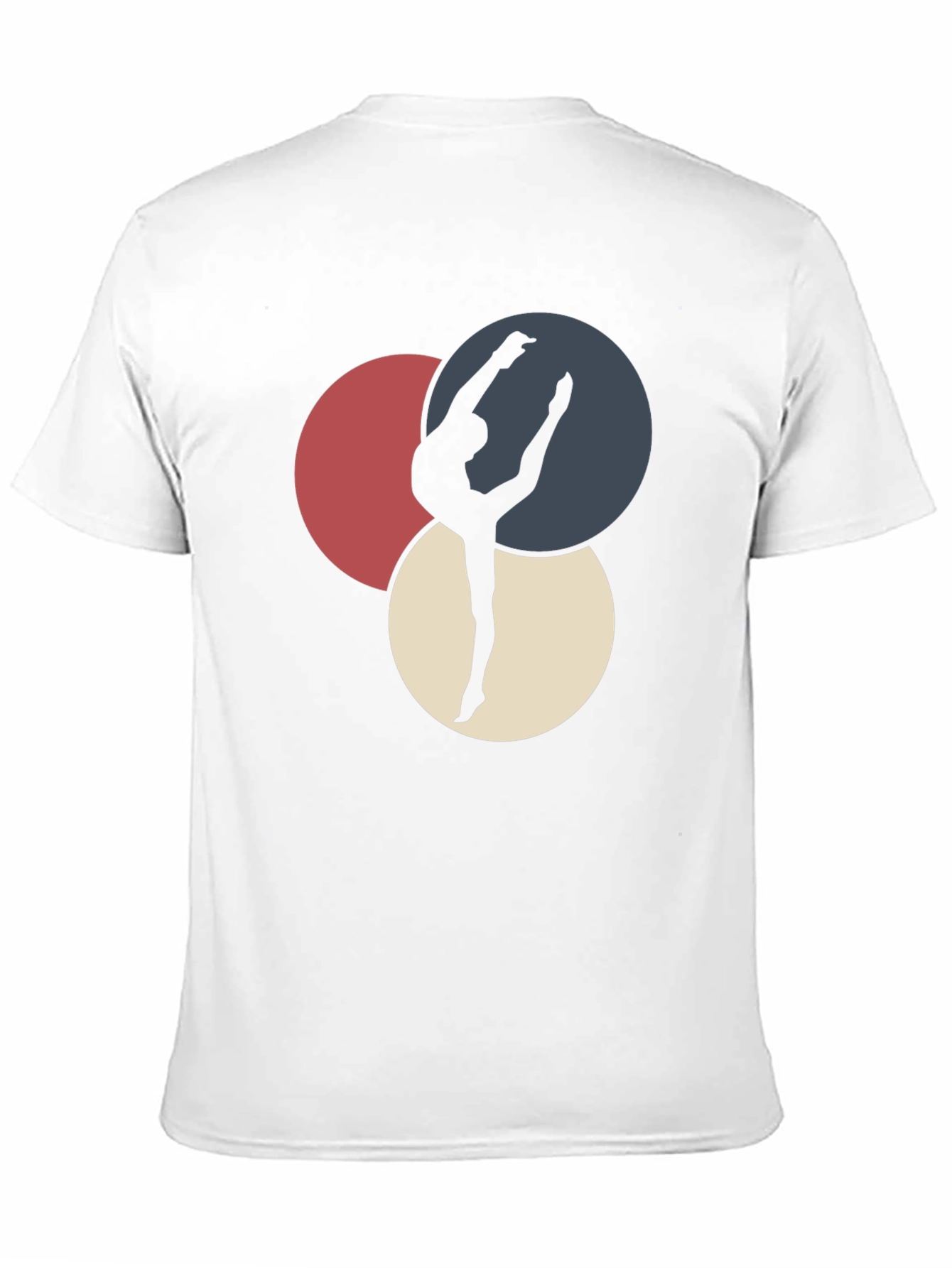 Gymnast Silhouette Graphic Tee - Stylish & Comfortable