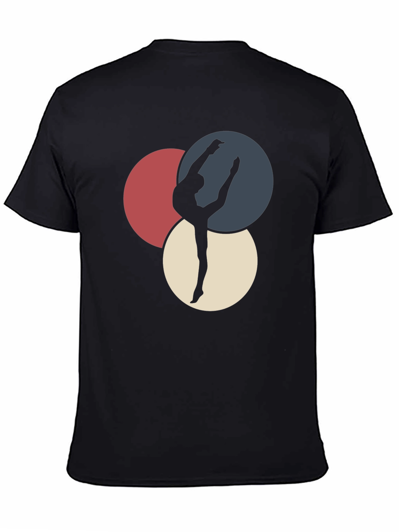 Gymnast Silhouette Graphic Tee - Stylish & Comfortable