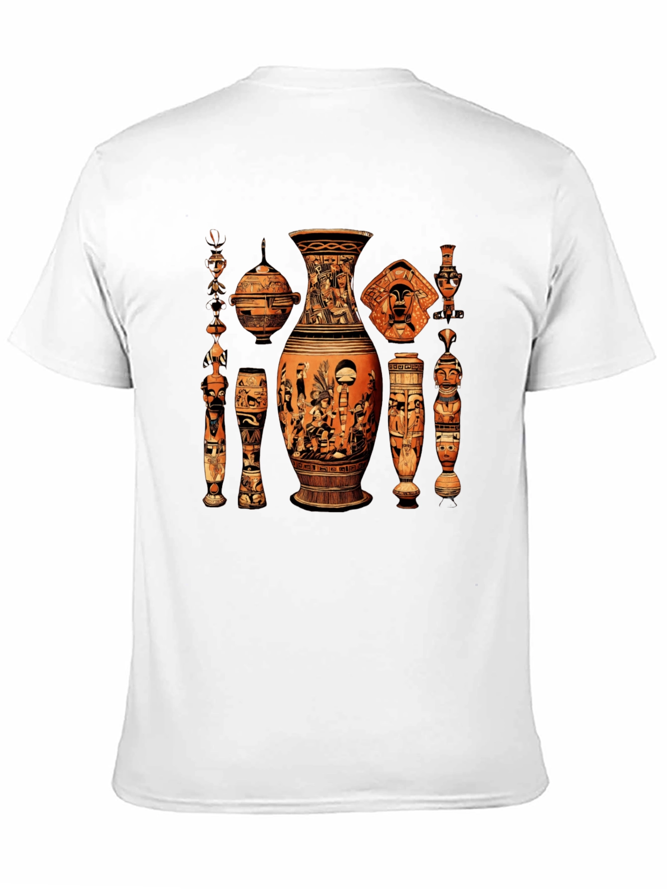 Ancient Artifacts Graphic Tee - Black