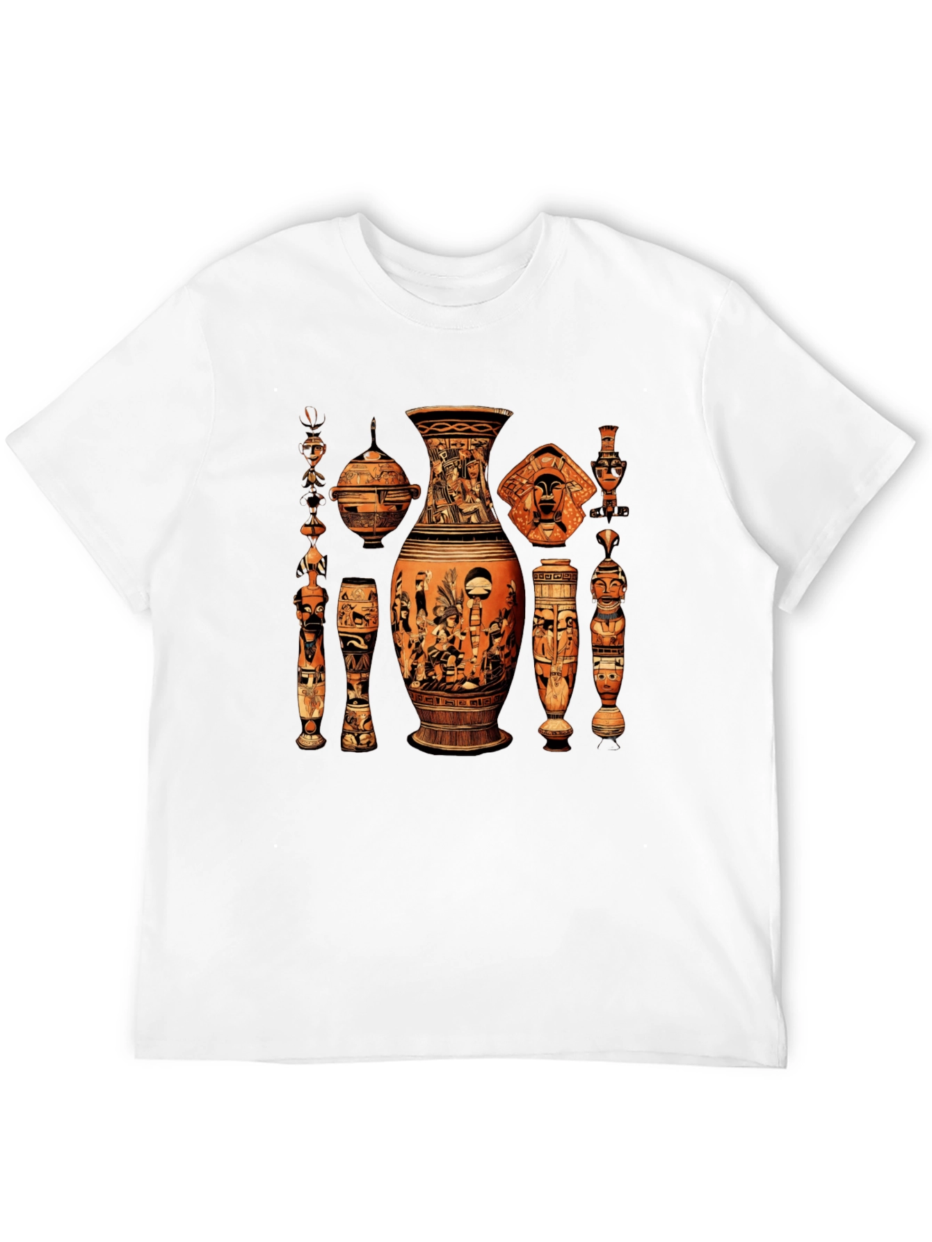 Ancient Artifacts Graphic Tee - Black