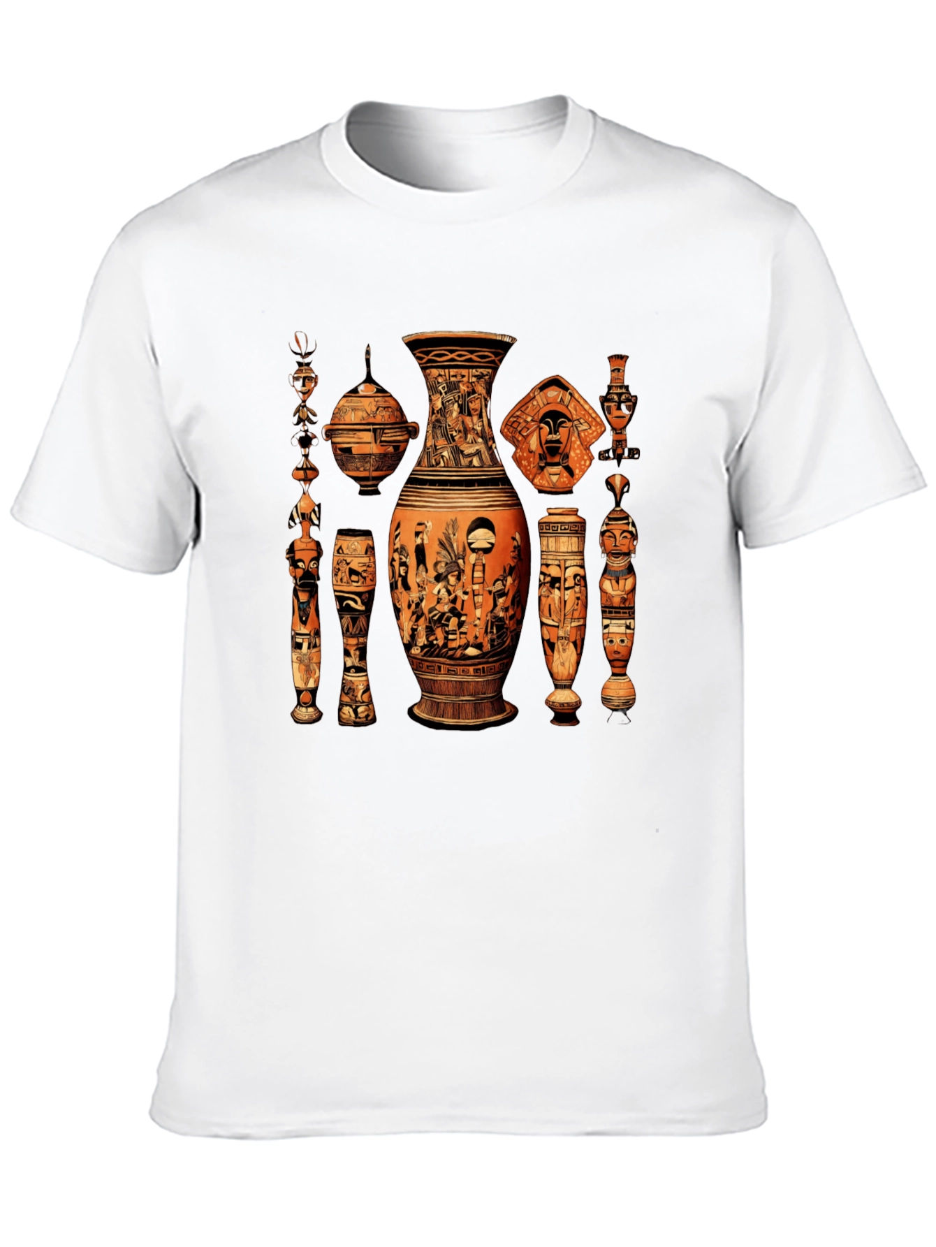 Ancient Artifacts Graphic Tee - Black