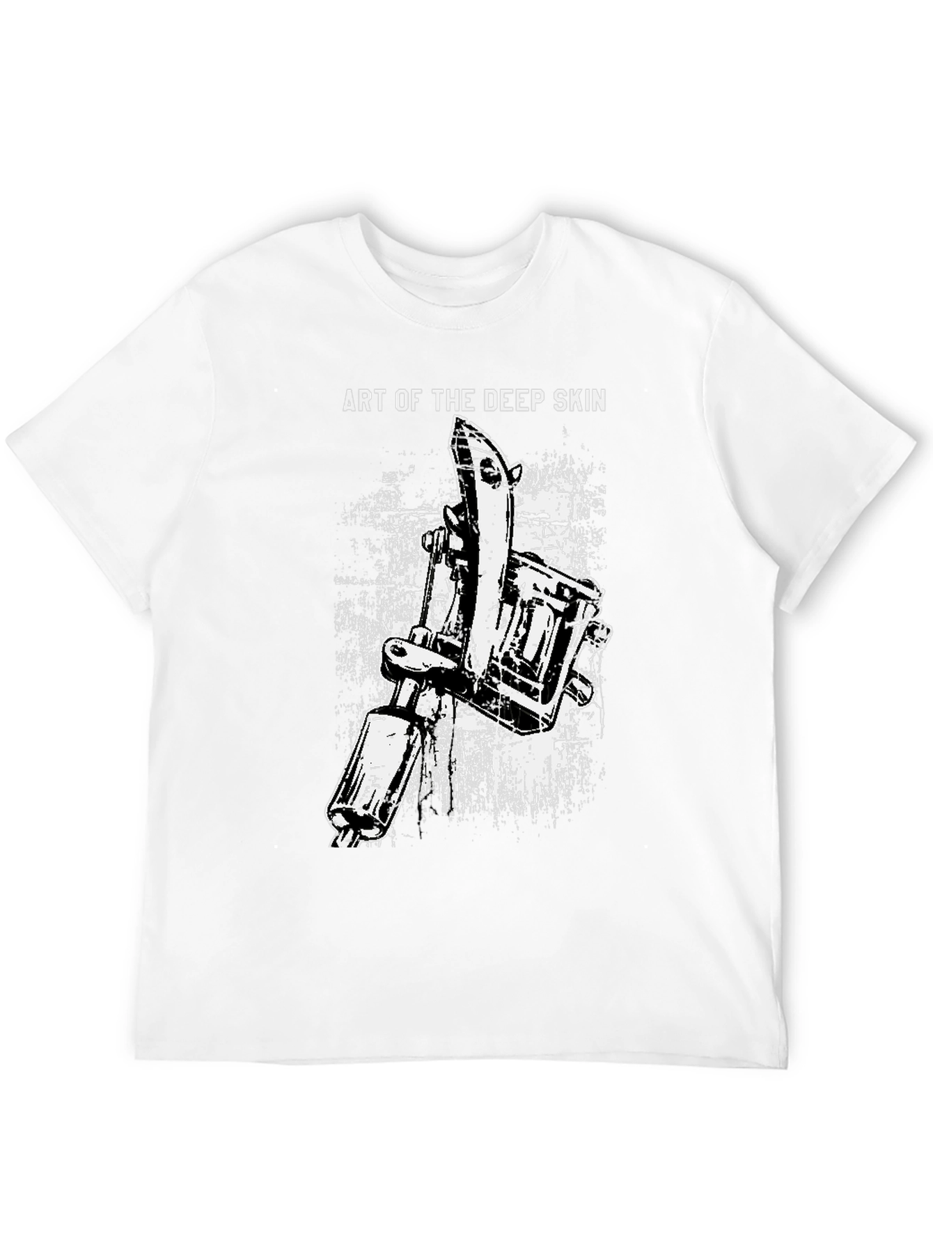 Art of the Deep Skin Tattoo Machine Black T-Shirt