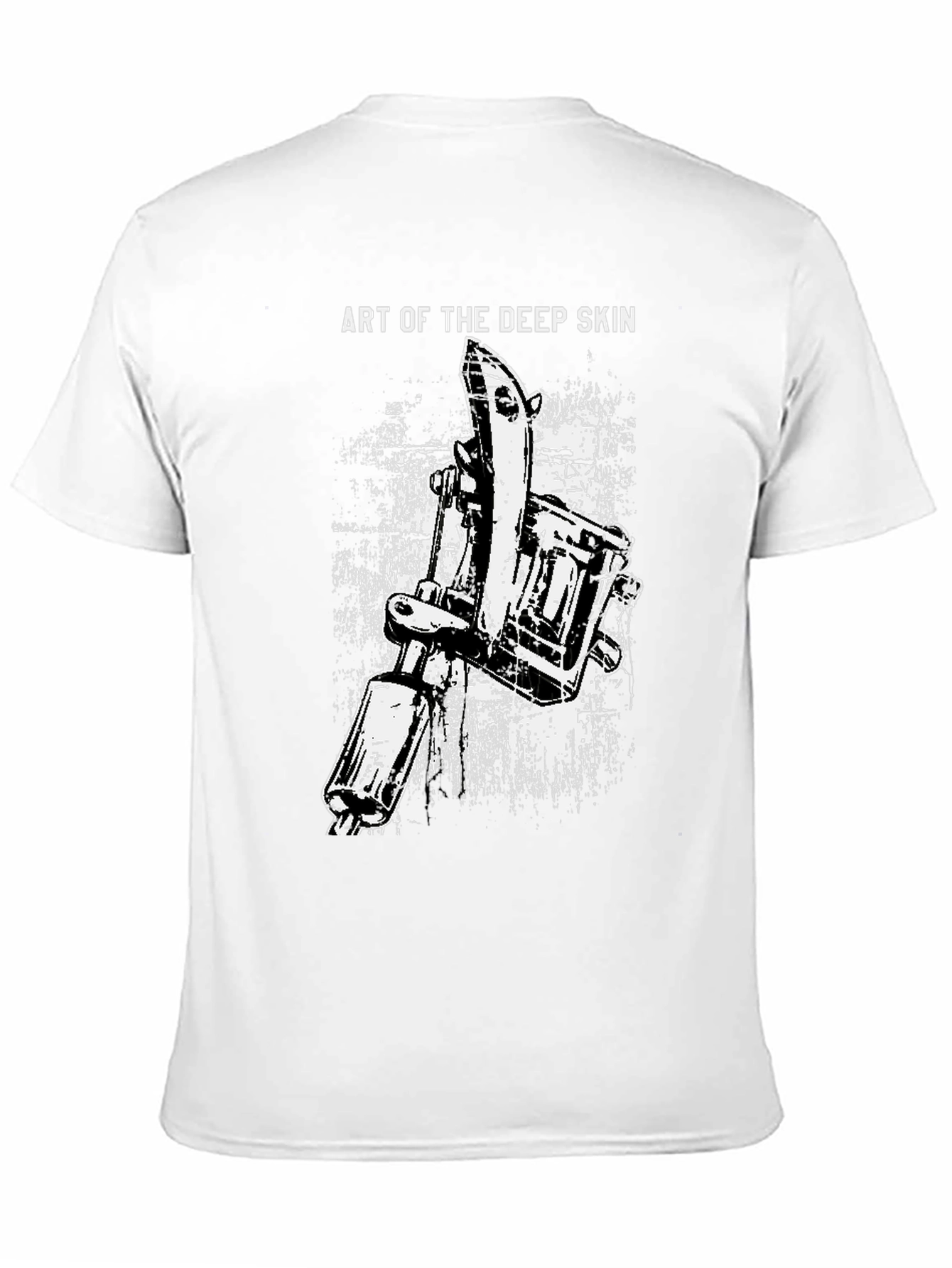 Art of the Deep Skin Tattoo Machine Black T-Shirt