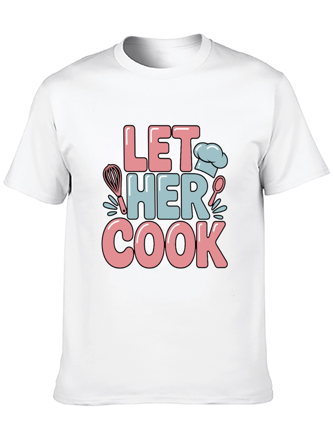 Let Her Cook Graphic T-Shirt
