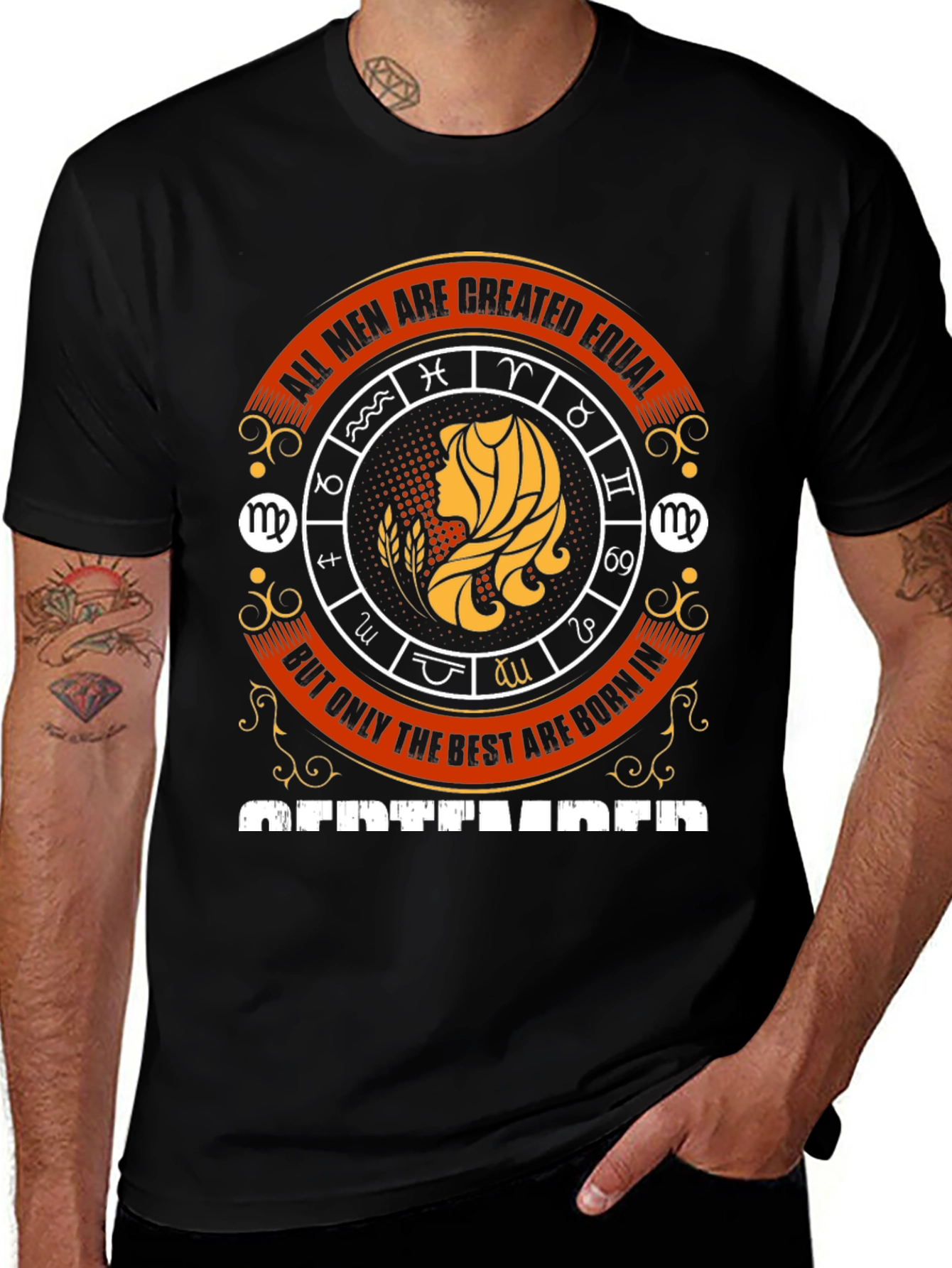 September Virgo Zodiac T-Shirt
