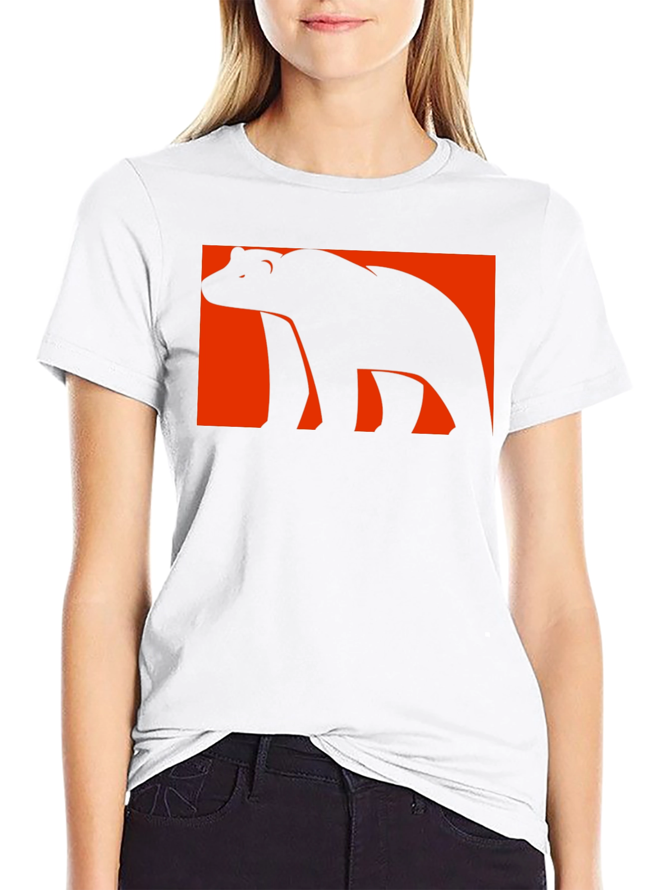 Bear Graphic Tee - Black T-Shirt
