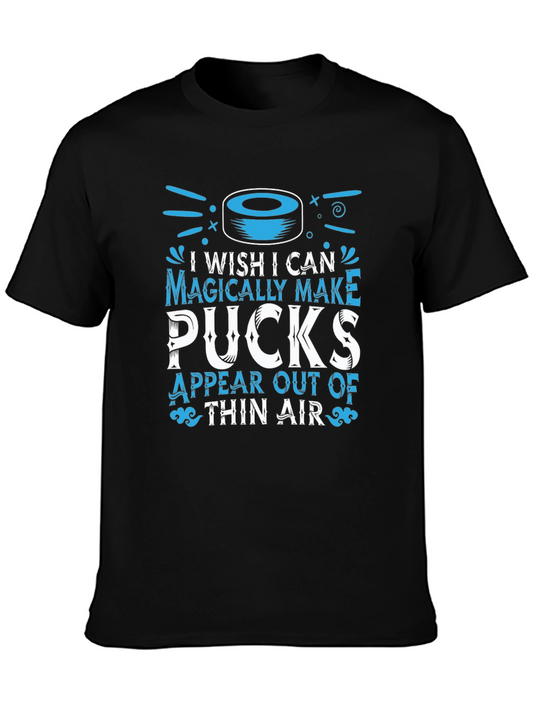 Magically Make Pucks T-Shirt | Hockey Fan Apparel