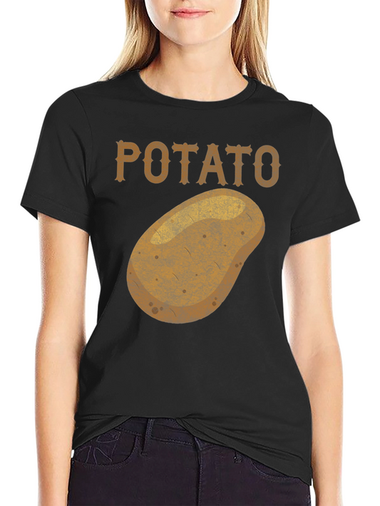 Potato Graphic T-Shirt Funny Novelty Tee