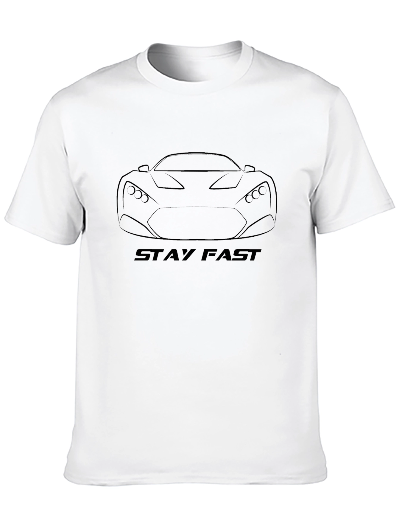 Stay Fast Graphic T-Shirt - Black