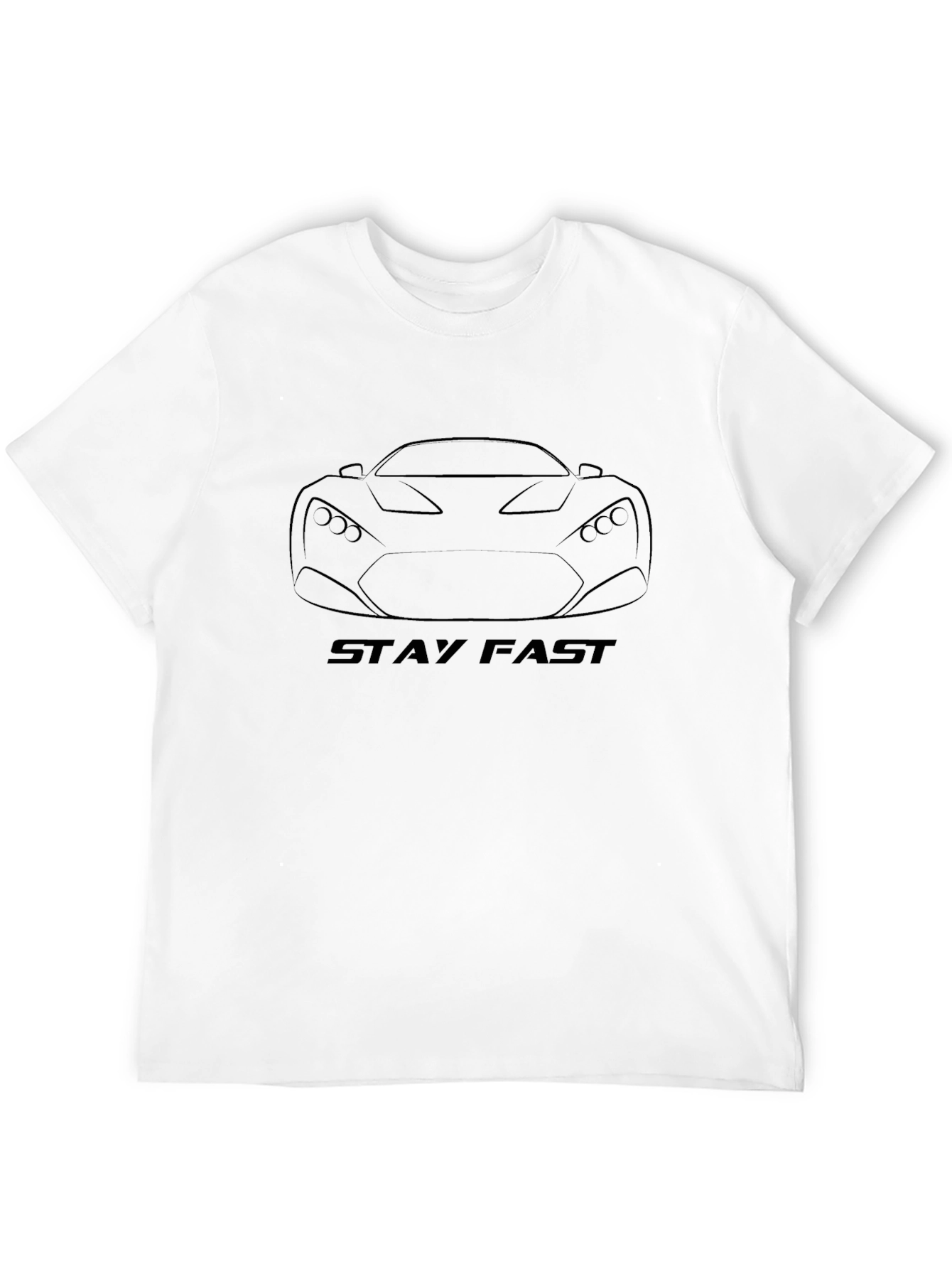 Stay Fast Graphic T-Shirt - Black
