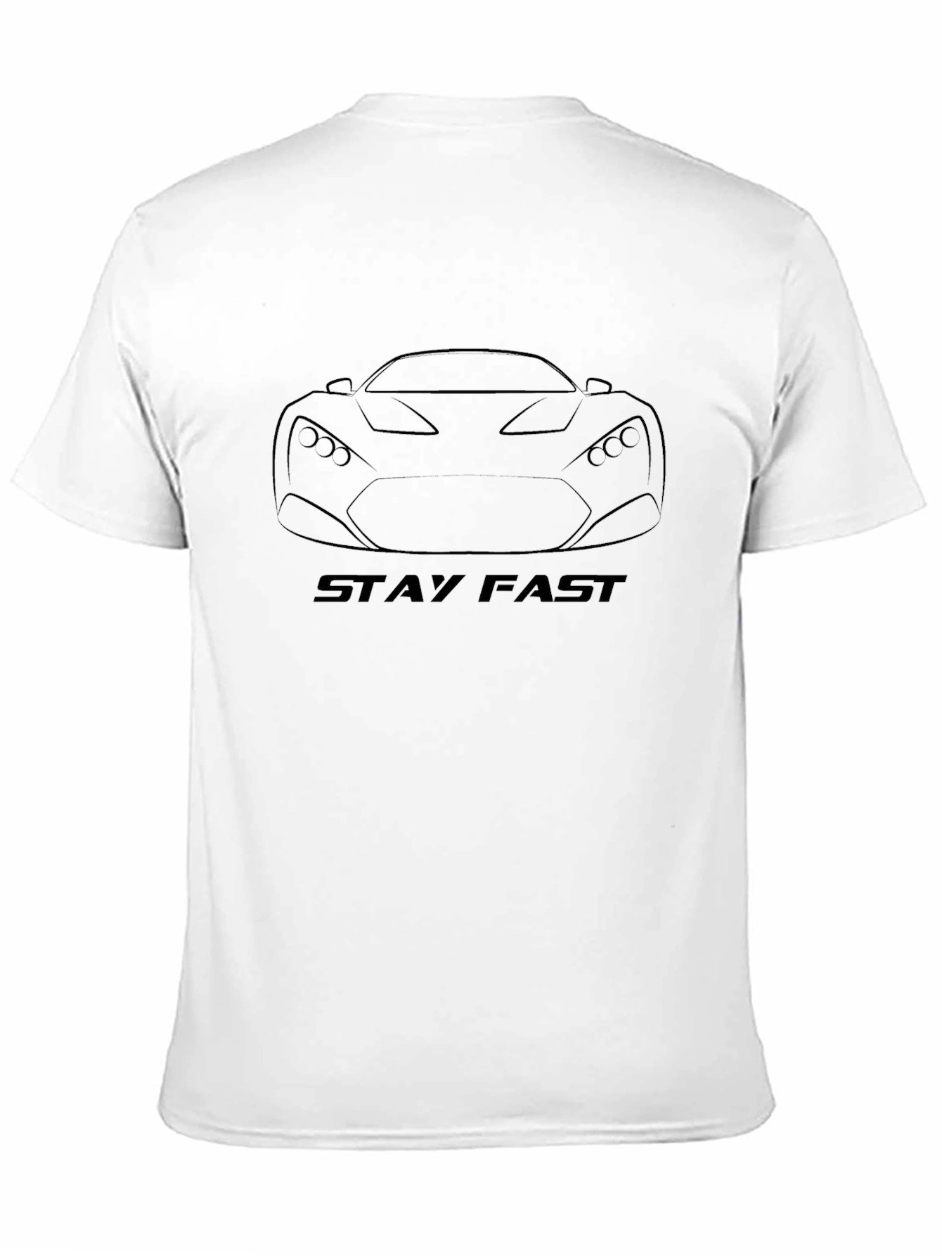 Stay Fast Graphic T-Shirt - Black