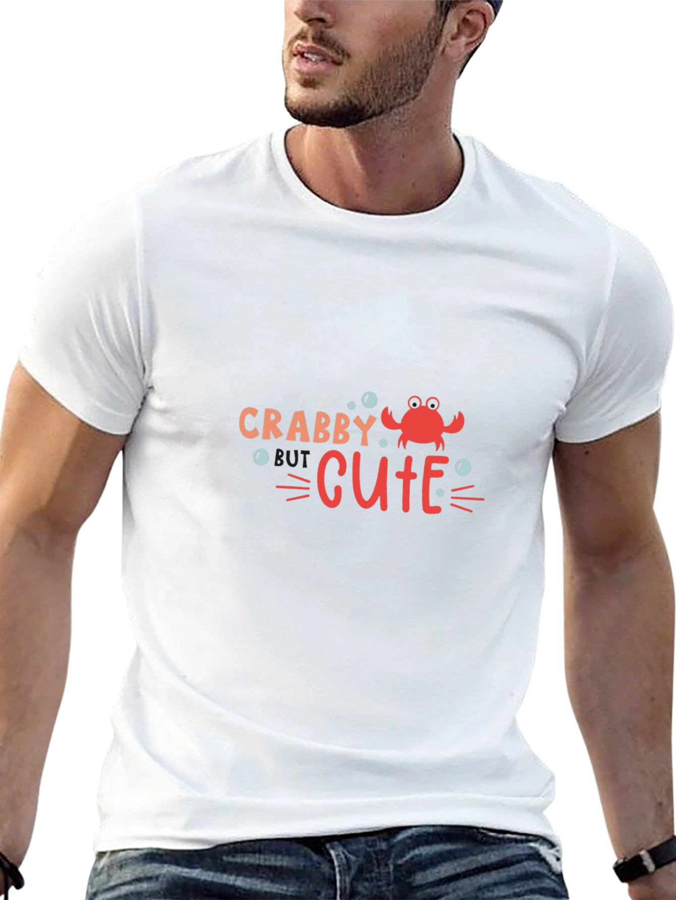 Crabby But Cute Graphic Tee