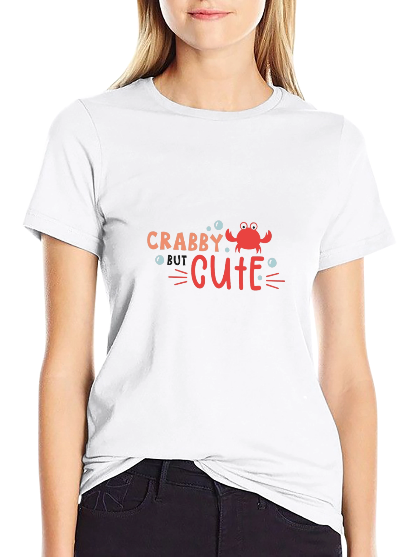 Crabby But Cute Graphic Tee