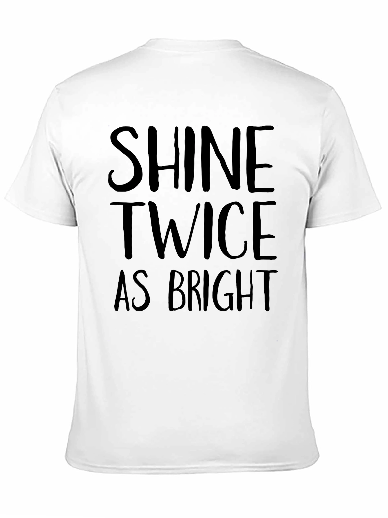 Shine Twice As Bright Graphic Tee - Black