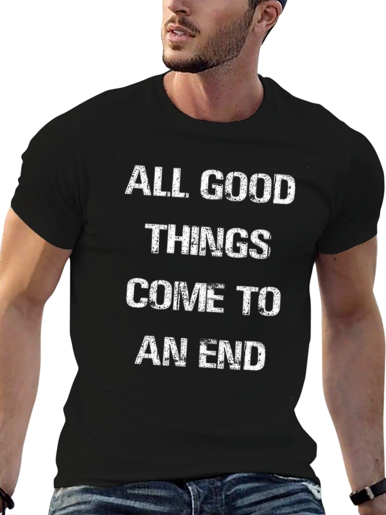 All Good Things Come To An End Black T-Shirt
