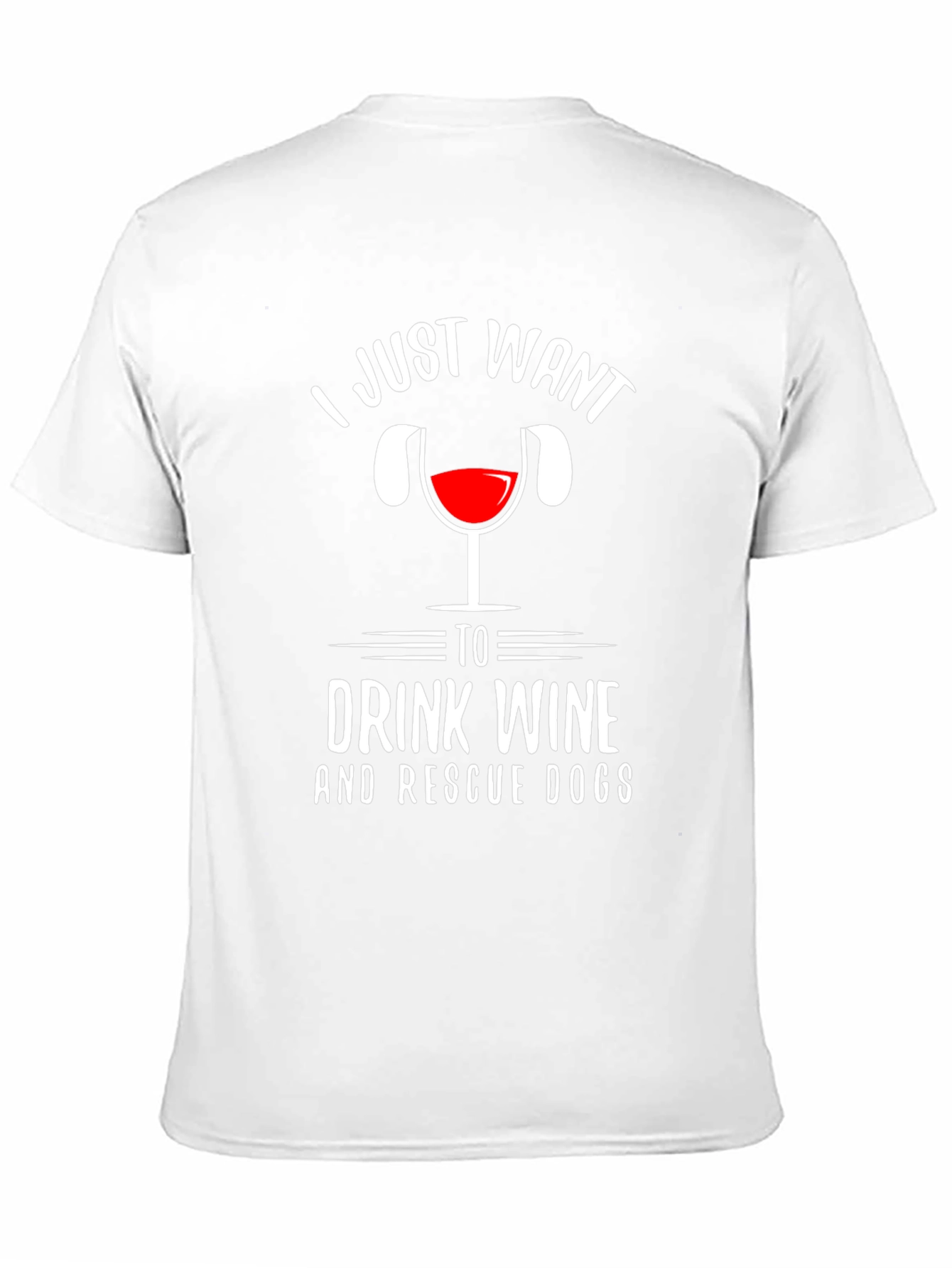Drink Wine & Rescue Dogs Graphic Tee